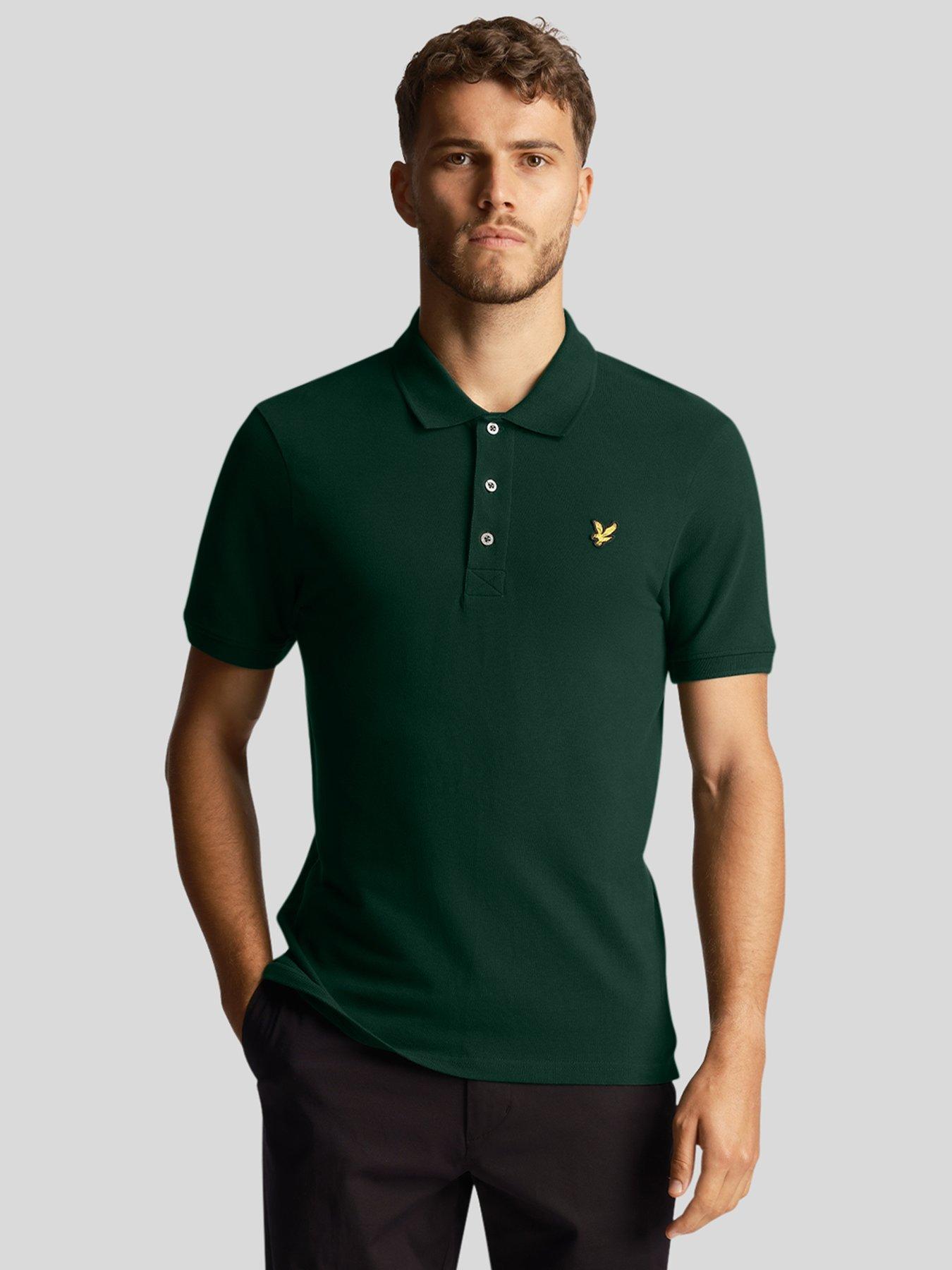 undefined Regular Fit Logo Polo Shirt - Green