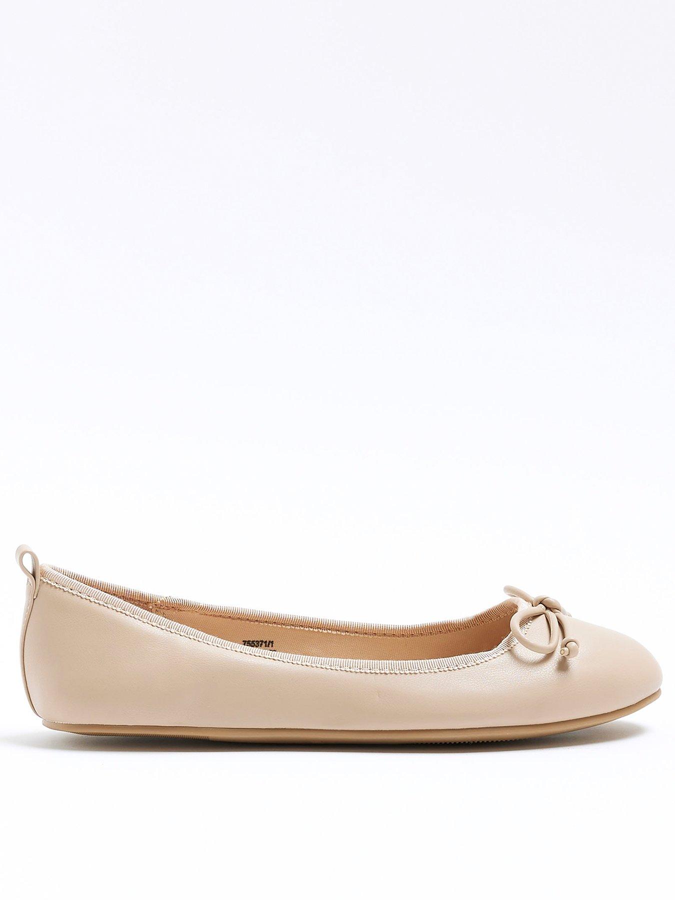 Beige store ballet pumps