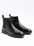 image of river-island-smart-leather-gusset-chelsea-boot