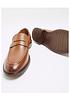  image of river-island-leather-penny-loafer-brown