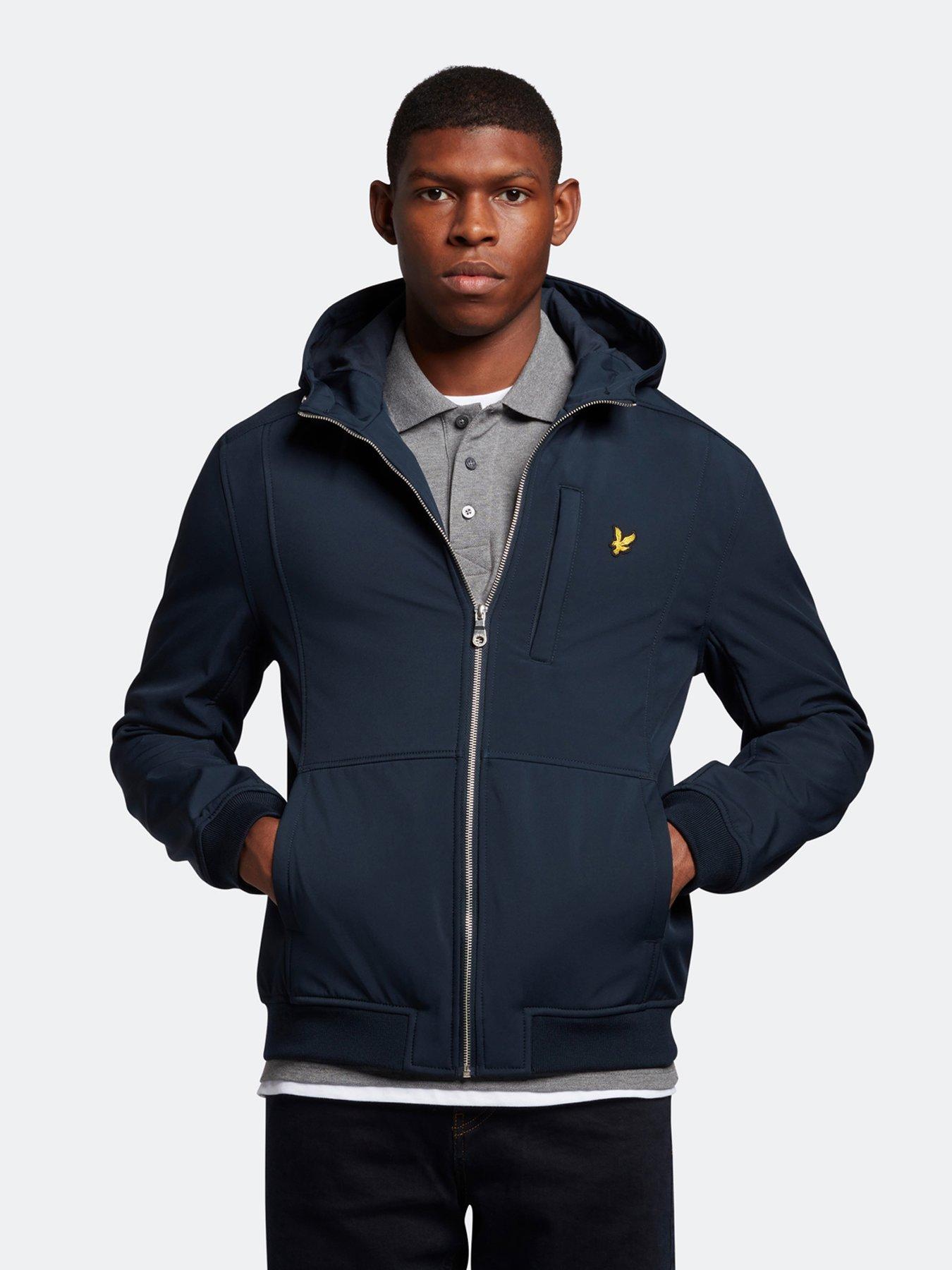 Lyle and scott hooded softshell sale jacket