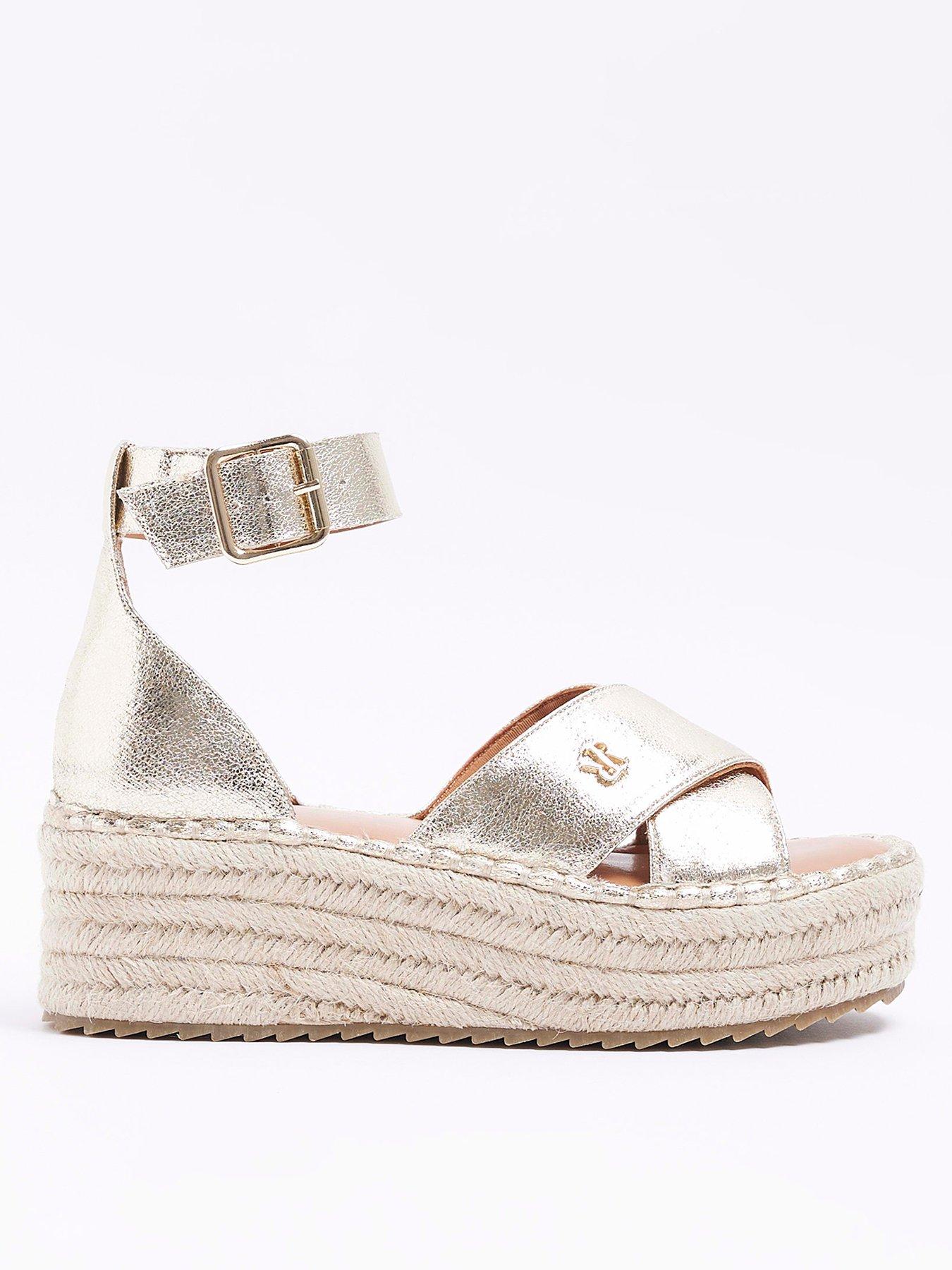 River island best sale platform espadrilles