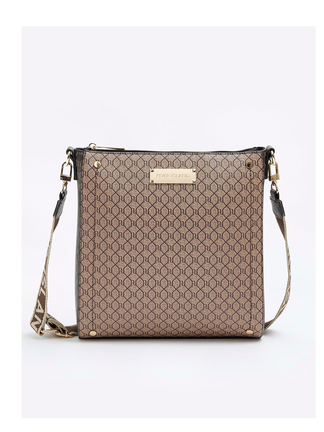 River Island Cross Body Bag Monogram