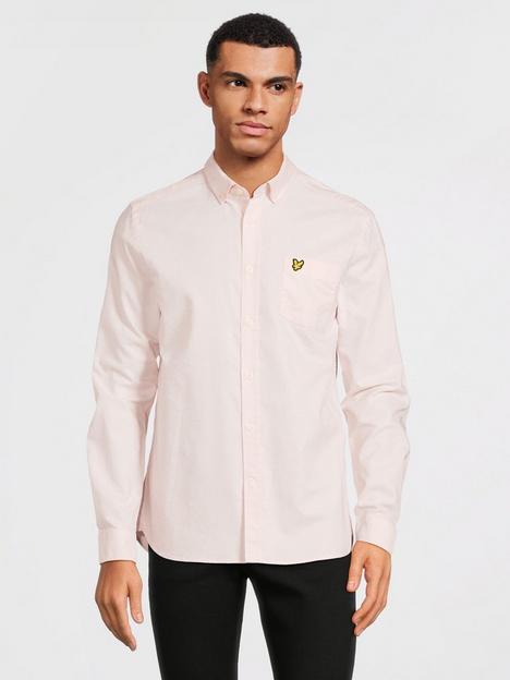 lyle-scott-lyle-amp-scott-oxford-shirt-pink