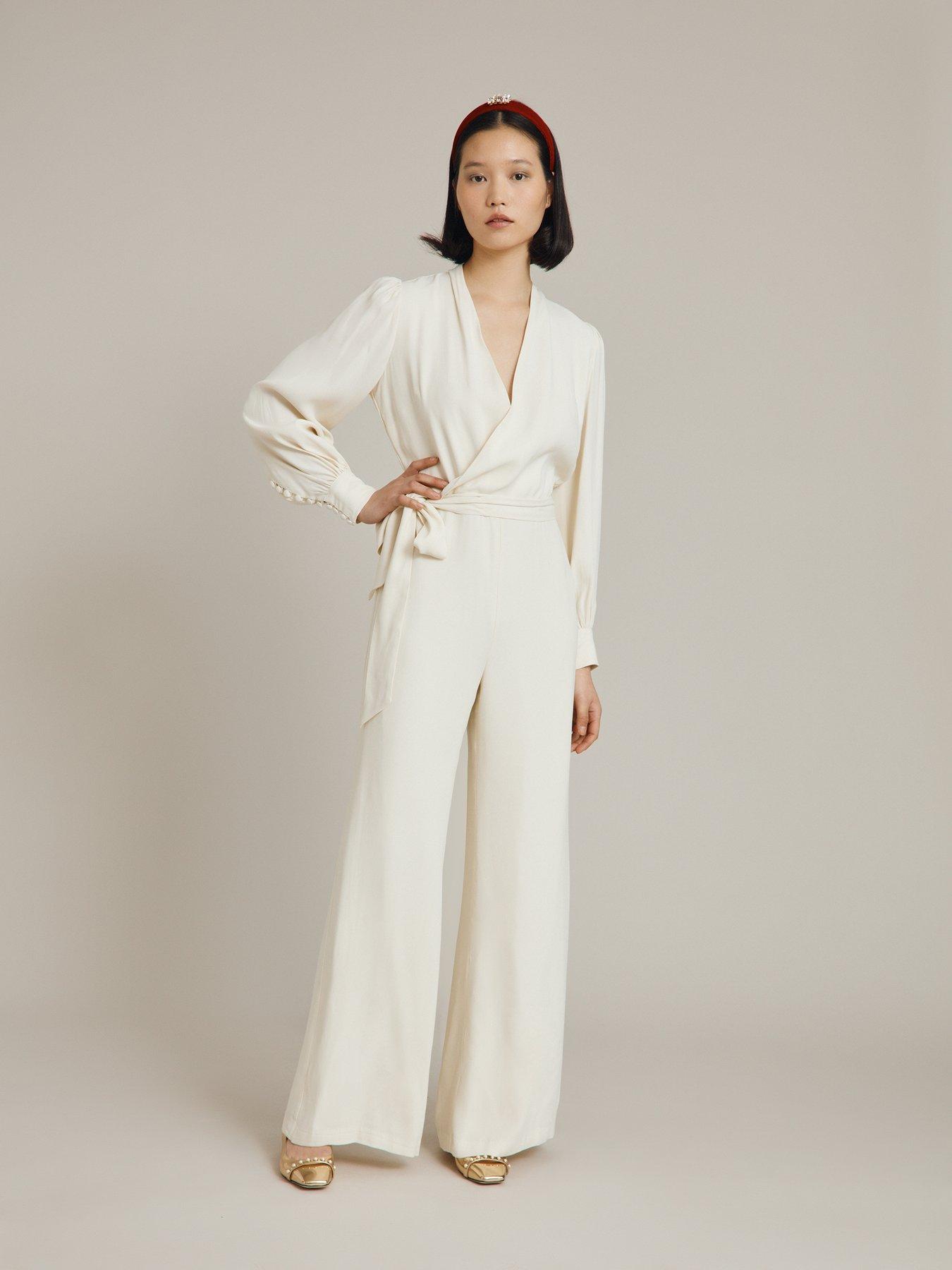 Ghost store white jumpsuit