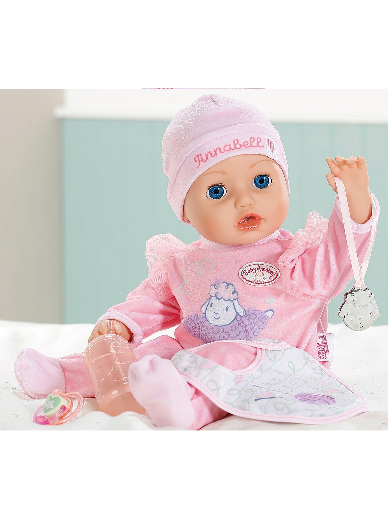 new baby annabell interactive doll