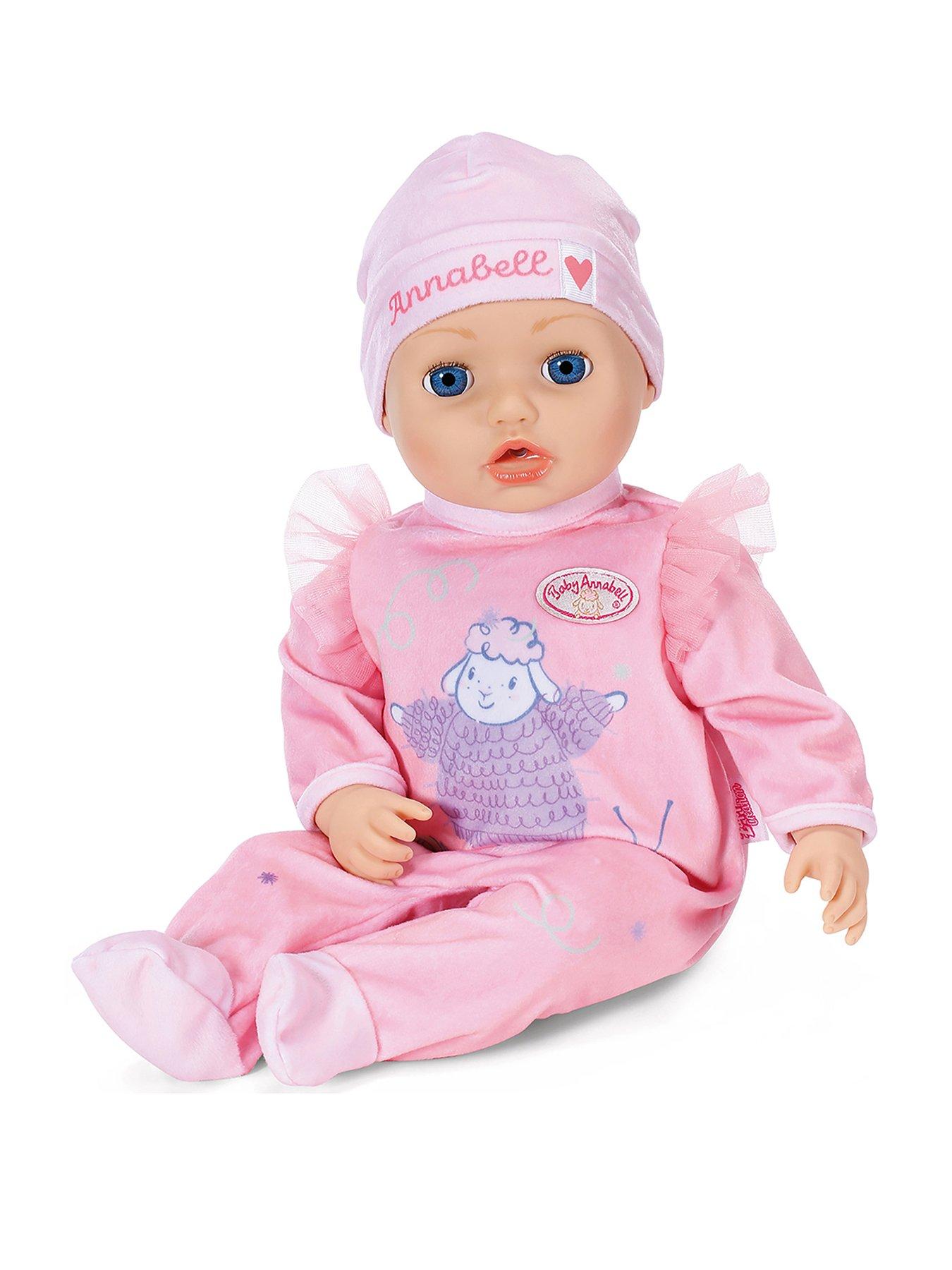 Baby annabell interactive hot sale doll