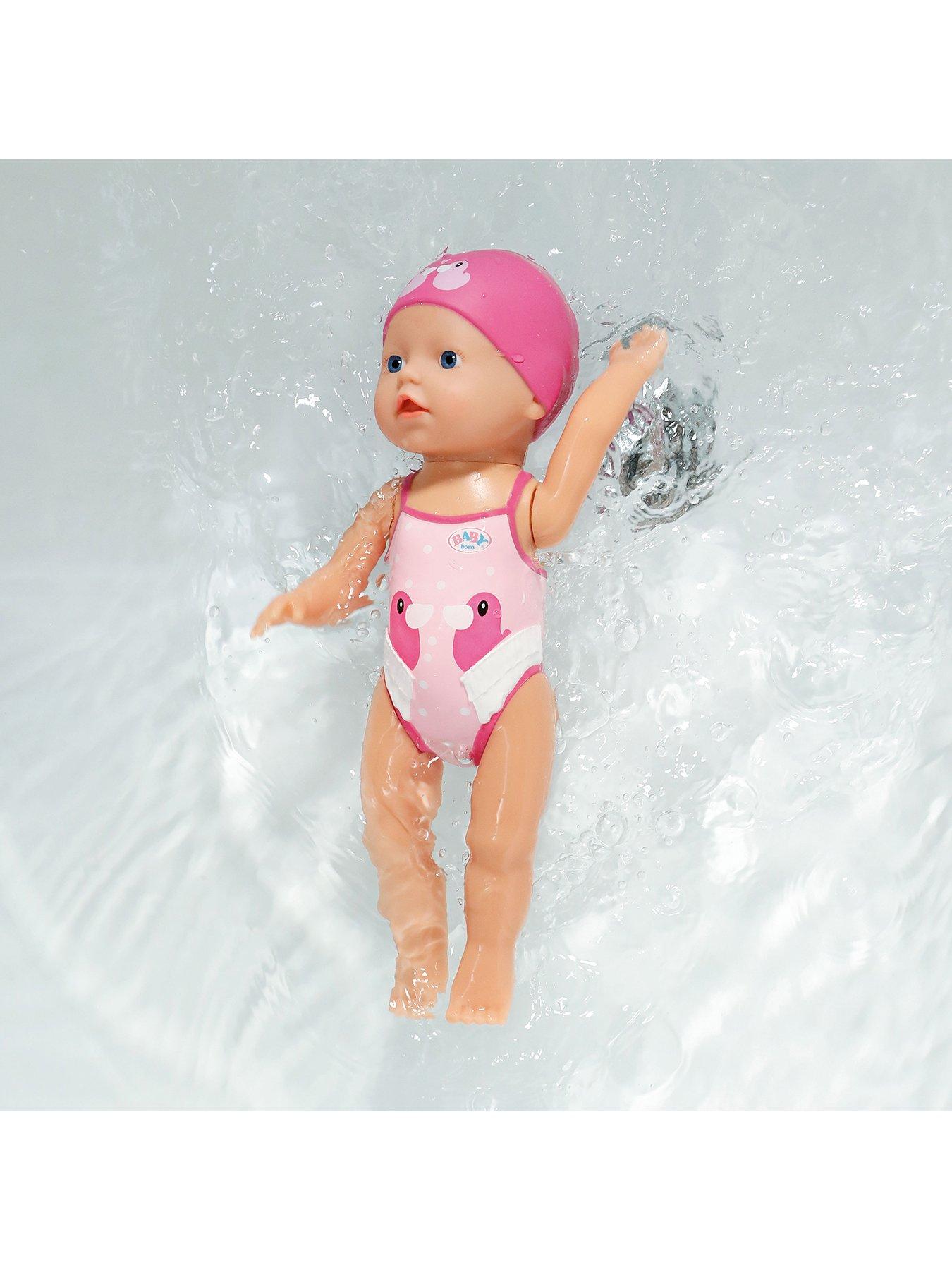 Swimming baby shop born