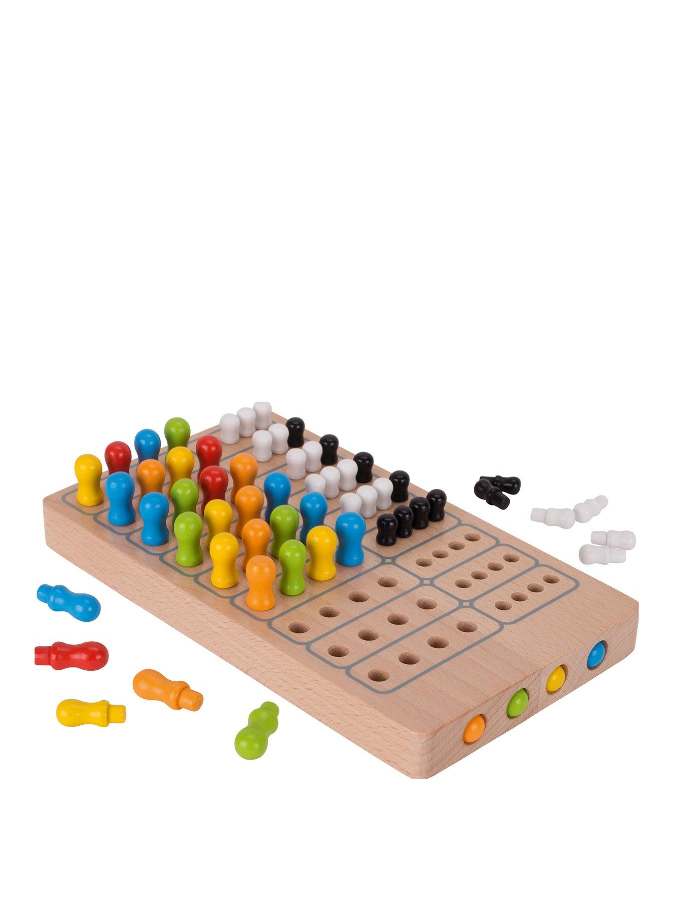 Image of Goki Wooden Master Logic Game - 21 x 12 x 2 cm
