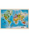 Image thumbnail 1 of 2 of Goki Wooden Giant World Jigsaw Puzzle - 192 Pieces - 46.5 x 33 x 1 cm