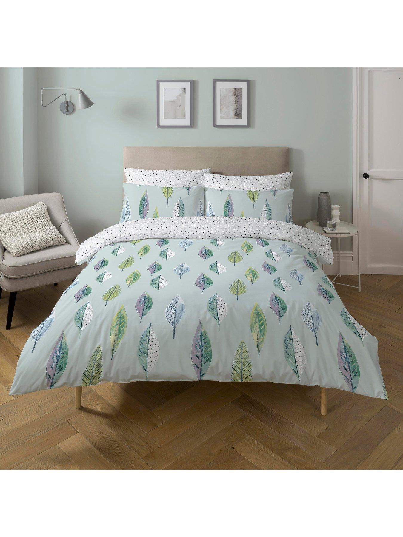 undefined Flynn Duck Egg Duvet Cover Set