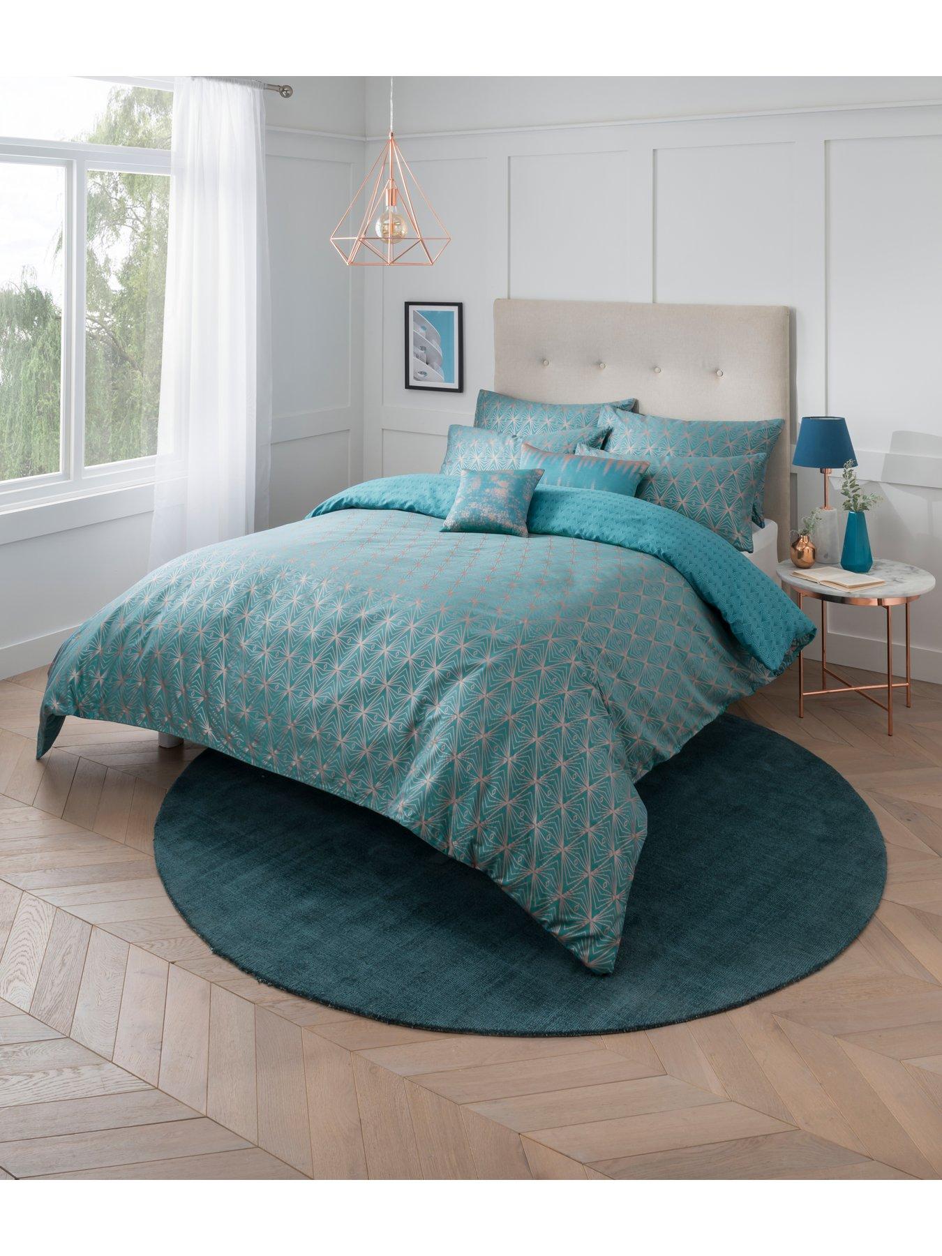Product photograph of Sam Faiers Caspia Duvet Set - Db from very.co.uk