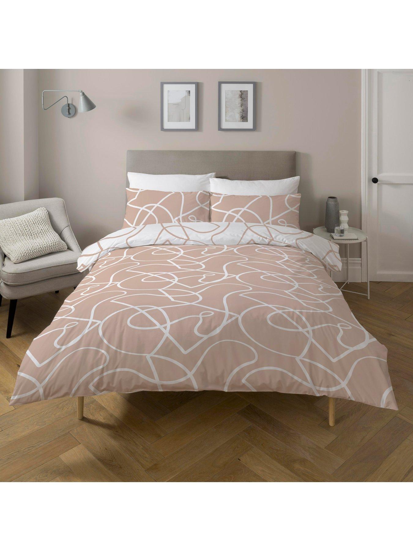 undefined Pablo Duvet Cover Set - Soft Clay