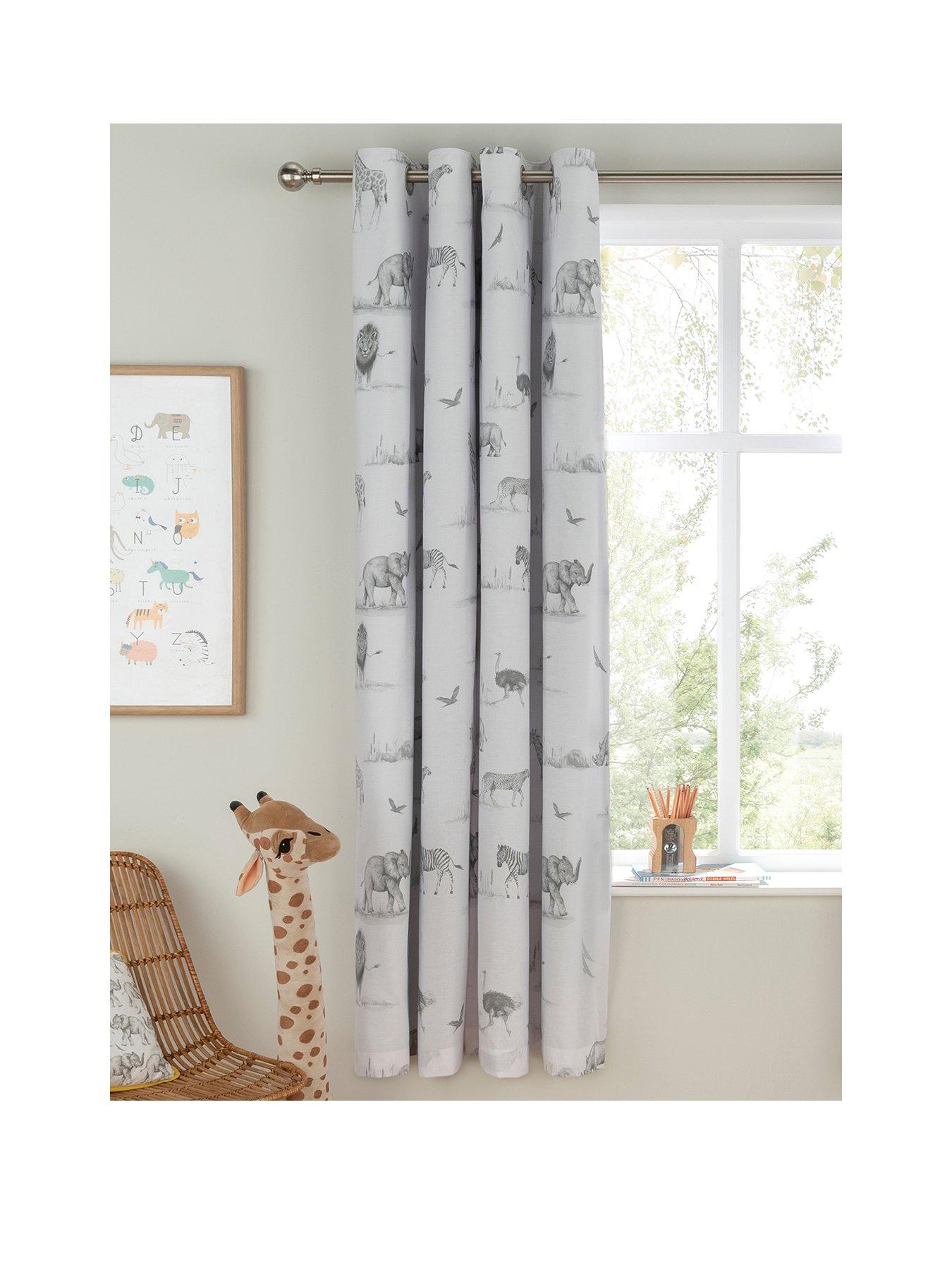 Image 2 of 2 of Sam Faiers Little Knightleys Zambezi Eyelet Curtains