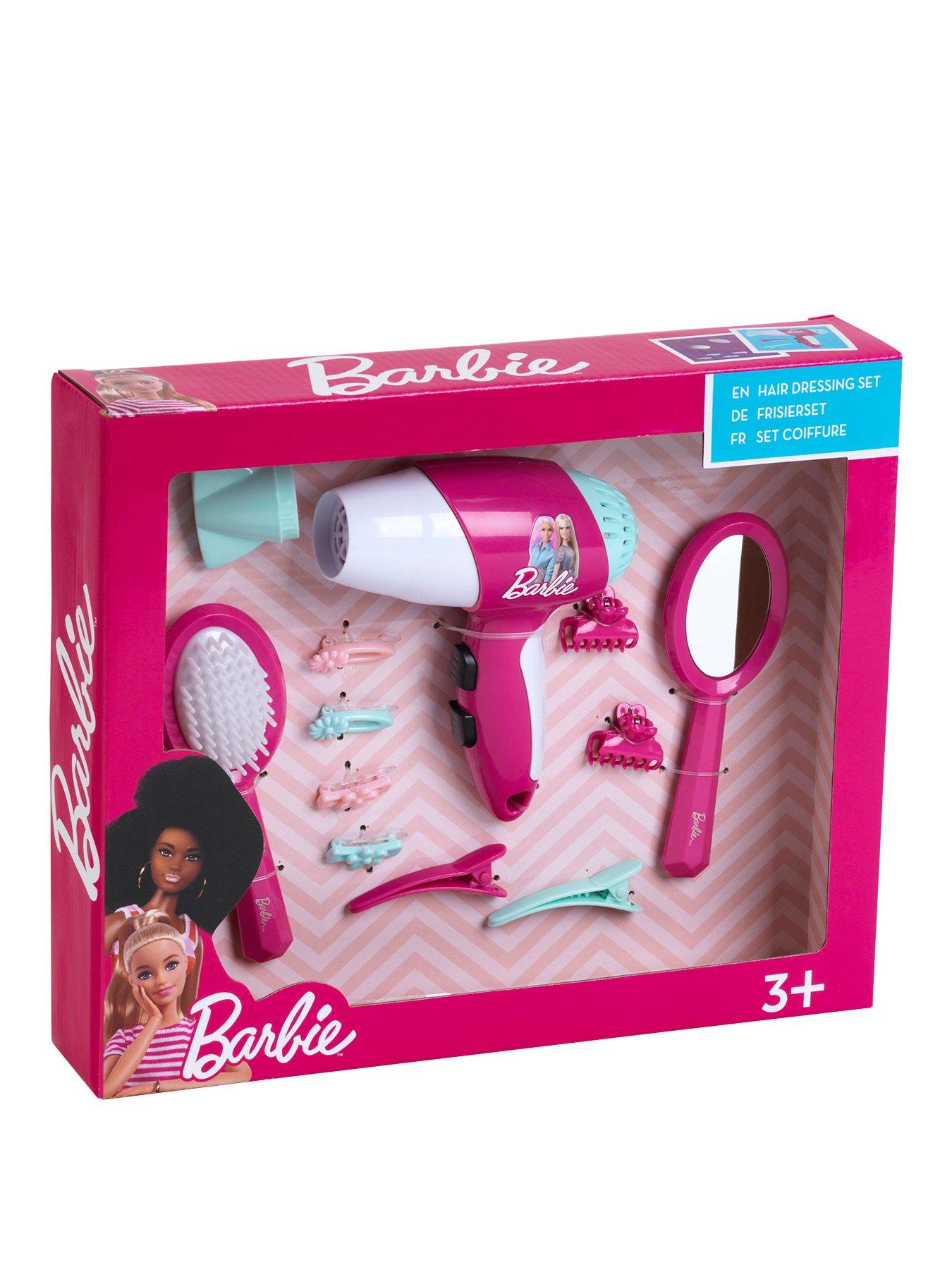 Barbie Hairdressing Set with Hairdryer Very