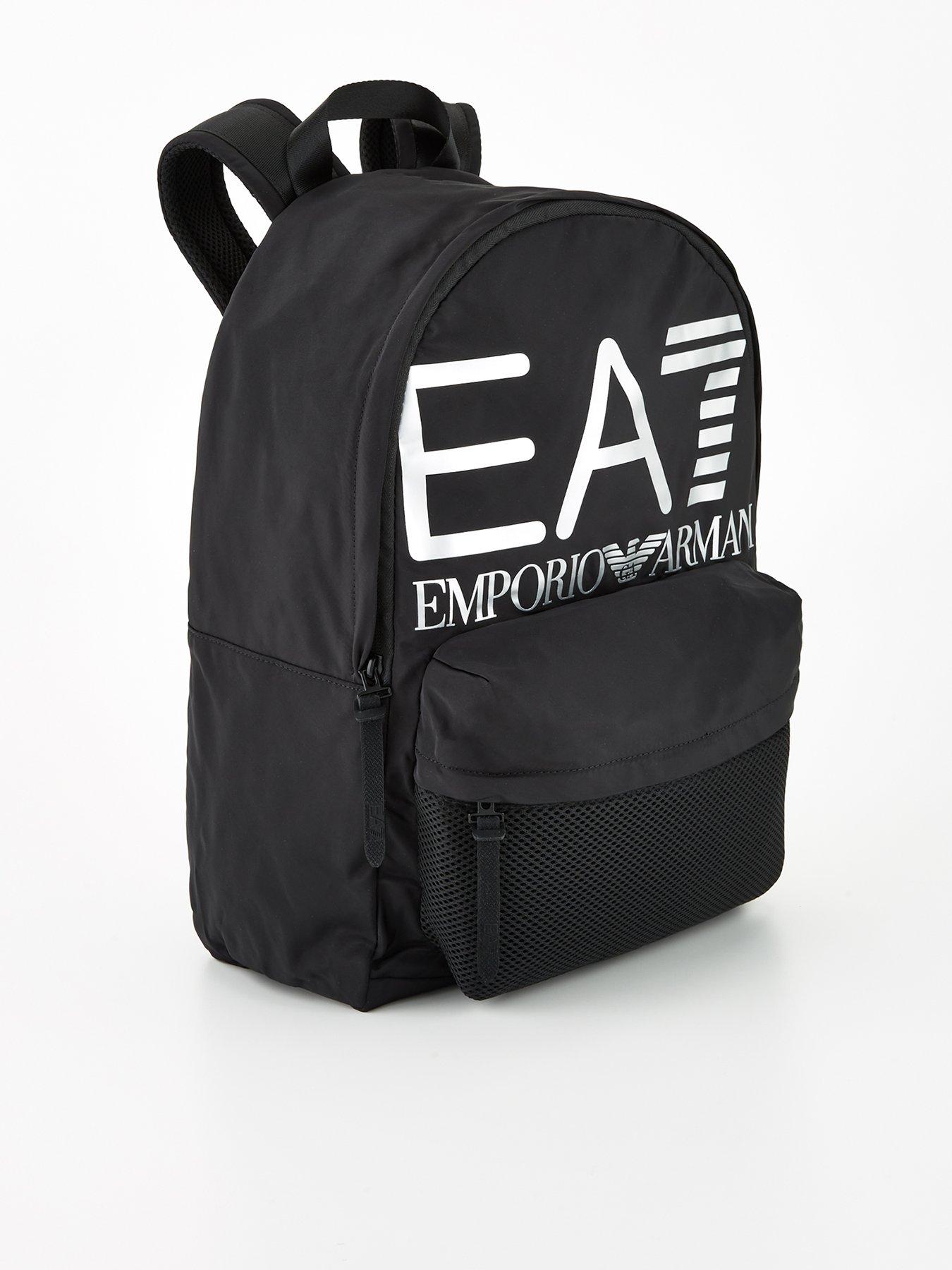 Emporio armani deals black backpack