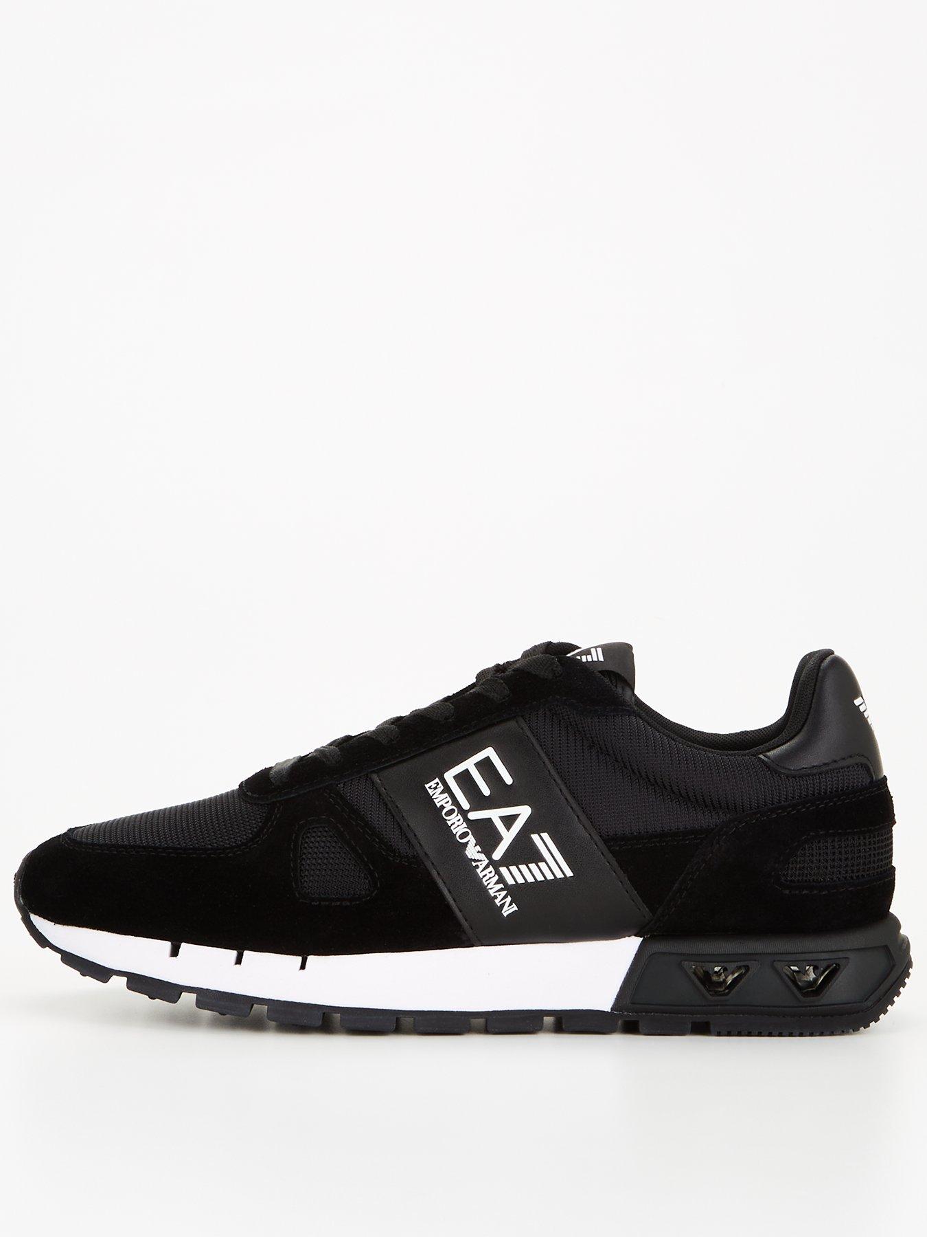 EA7 Emporio Armani Black & White Legacy Trainers - Black/White | very.co.uk