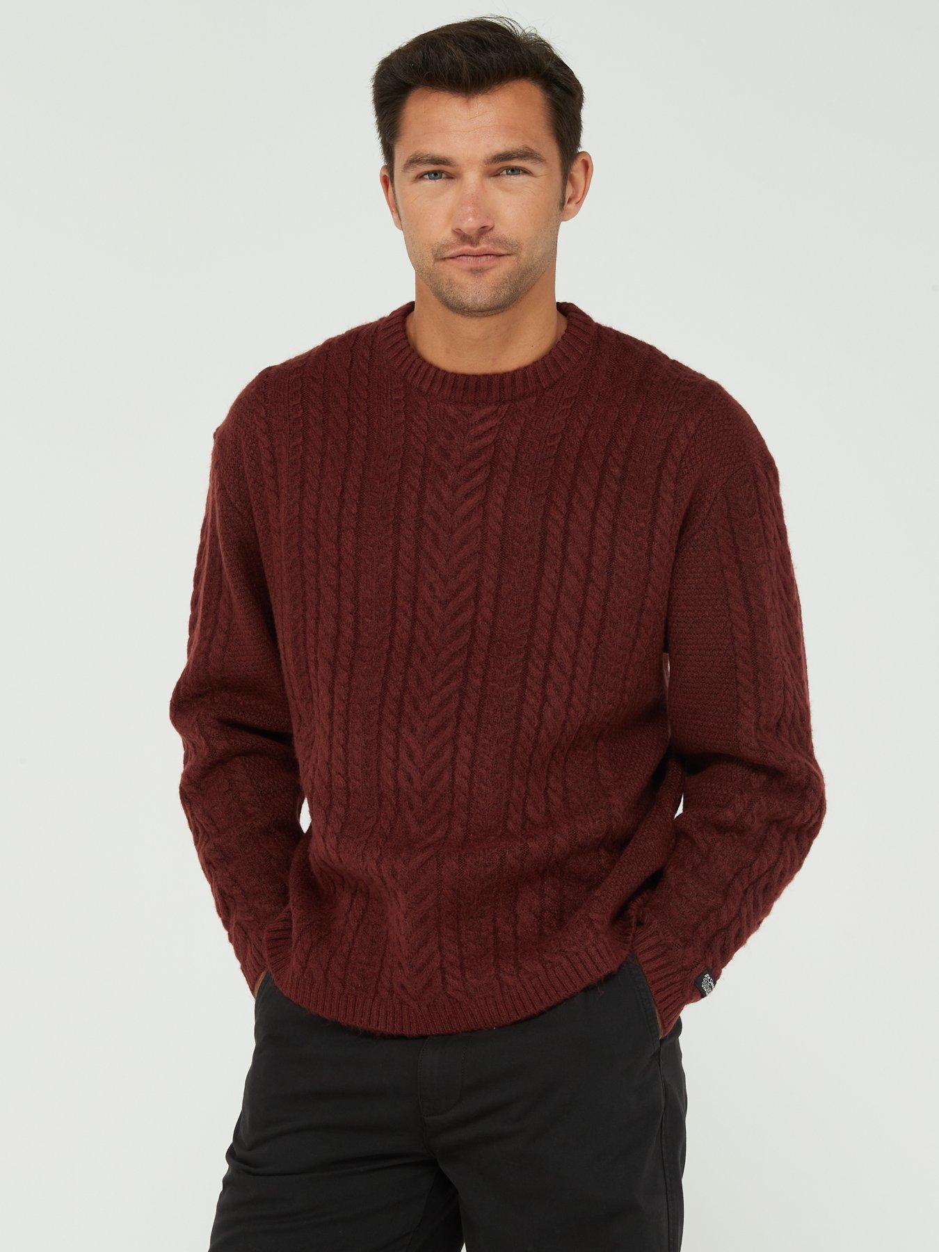 Michael kors chunky cable deals knit sweater