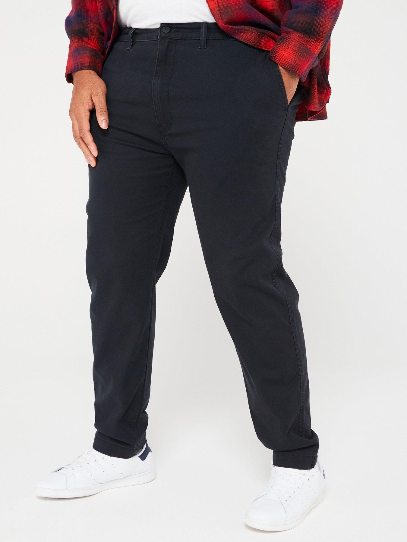 Levi's Big  &  Tall Xx Tapered Chino Trousers - Black