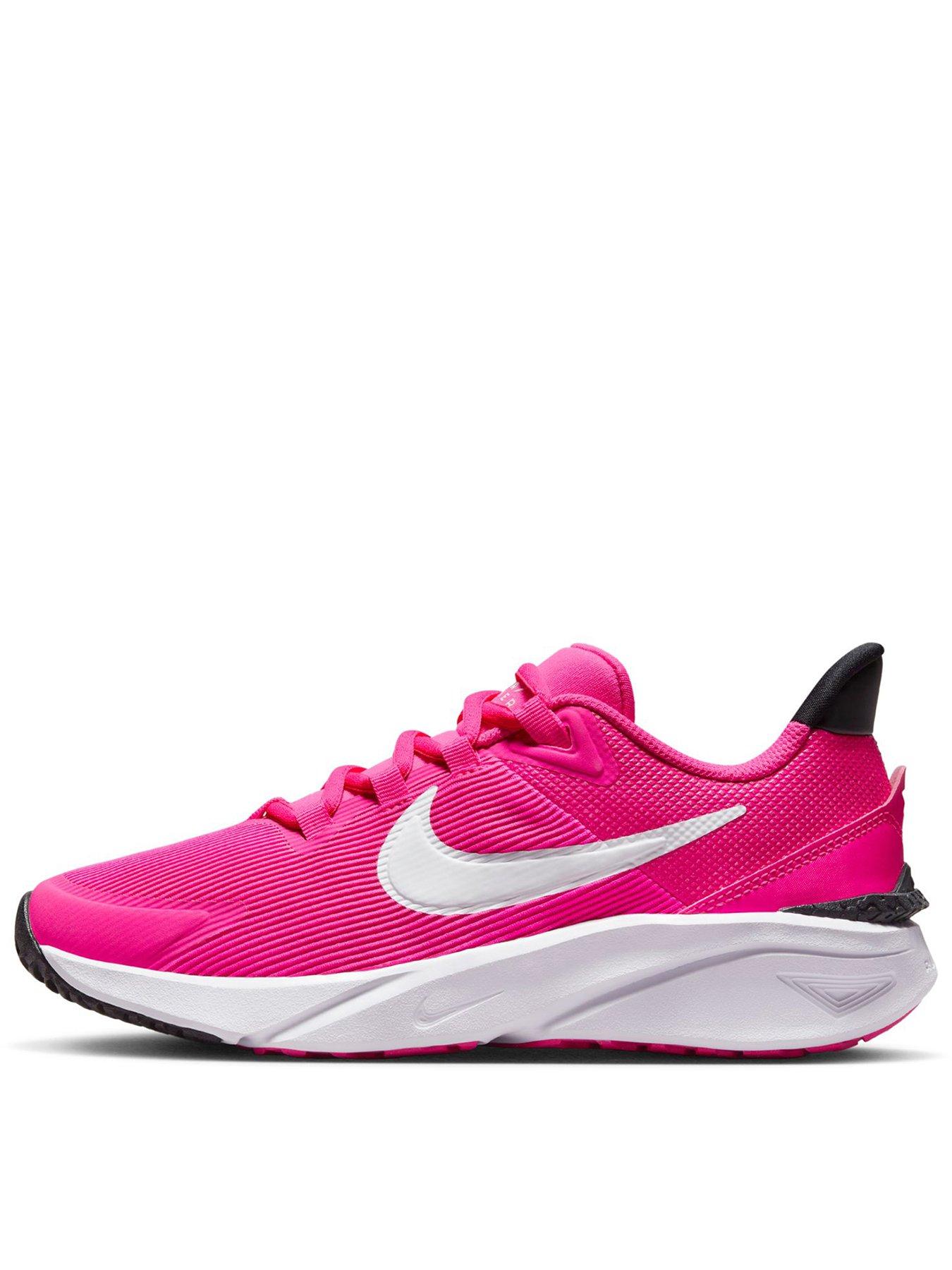 Nike running trainers on sale pink