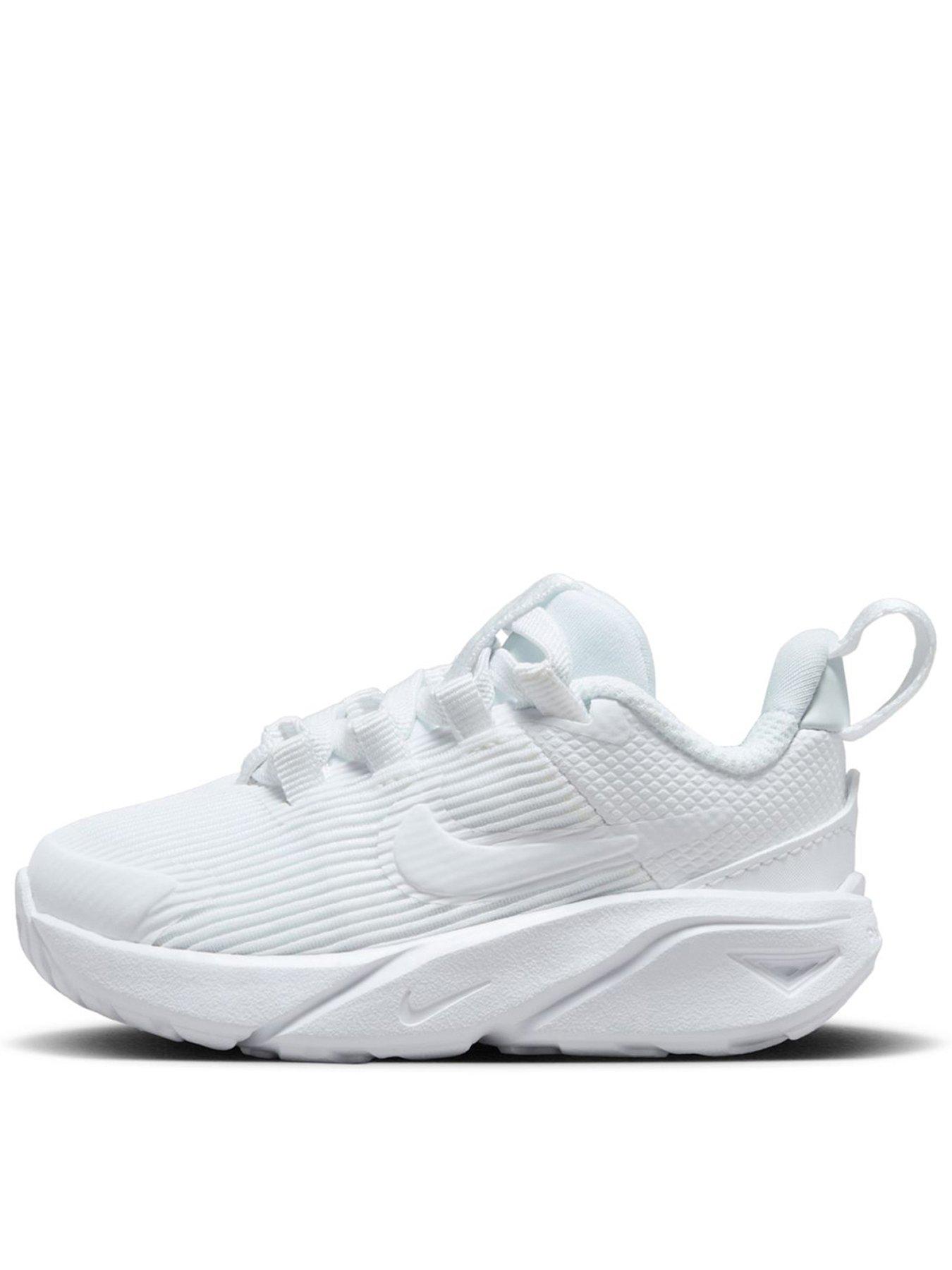 White nike cheap toddler trainers