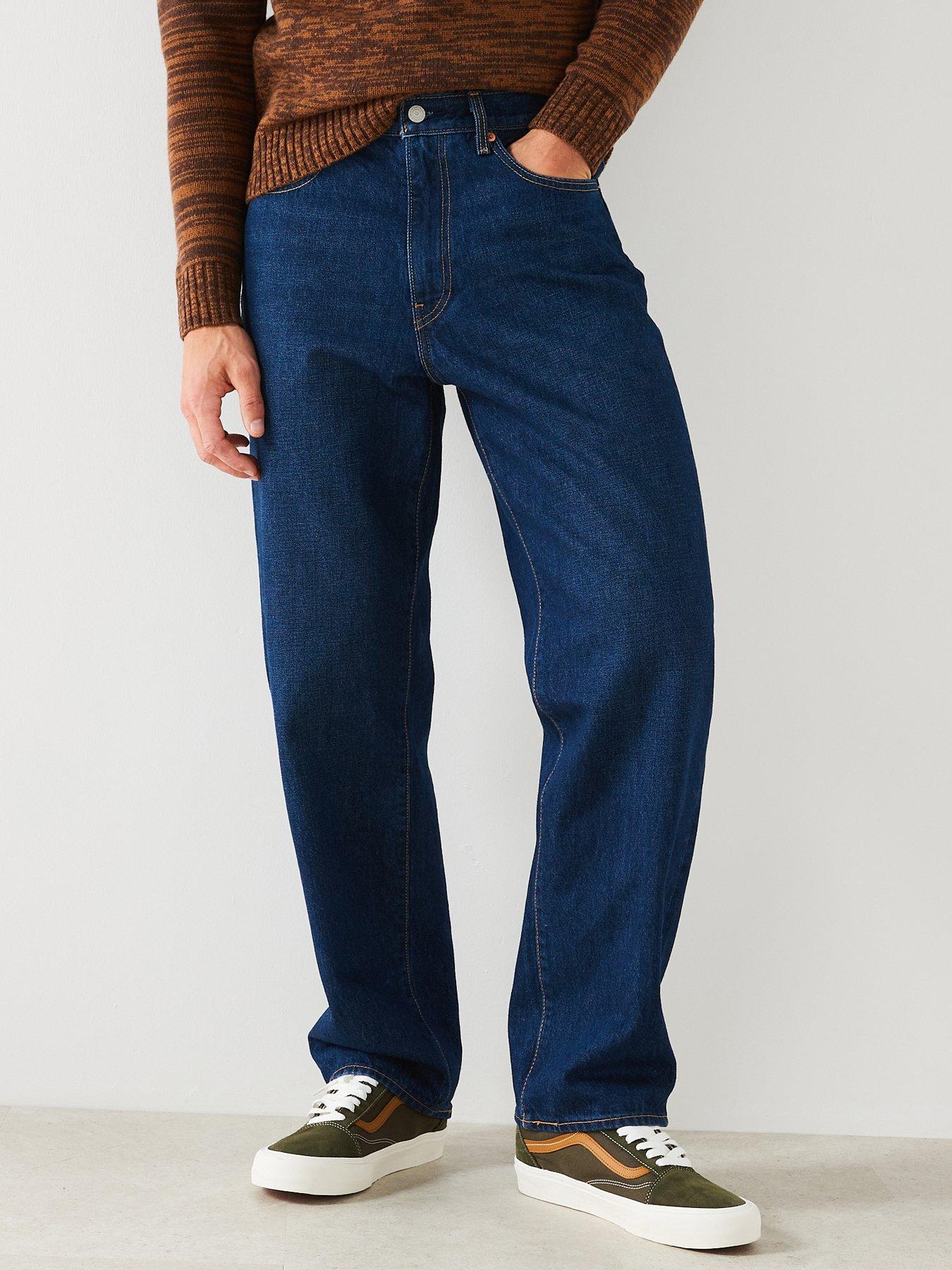 Levi's 568 Stay Loose Fit Jeans - Vivid Dreams - Dark Blue | very.co.uk