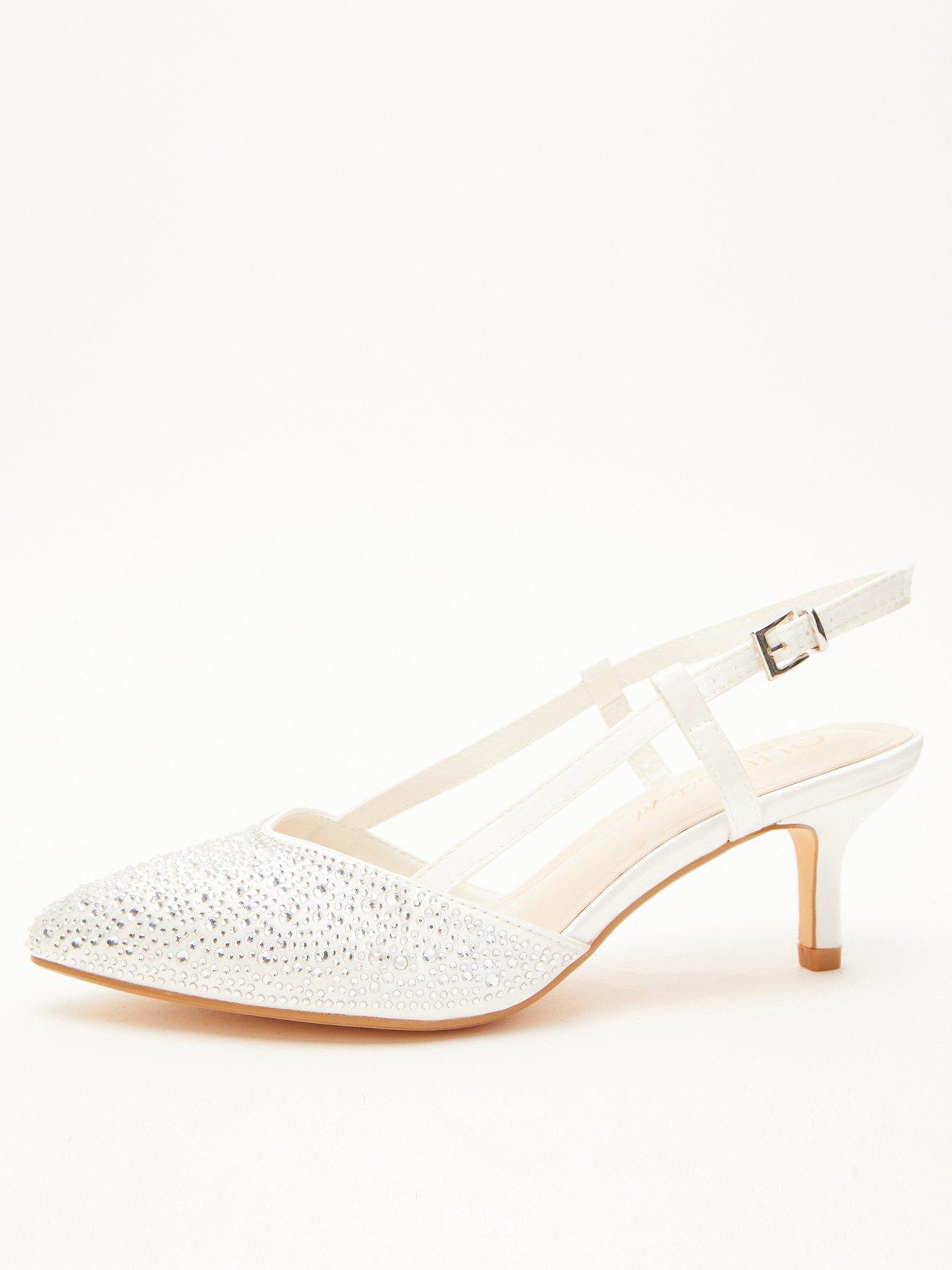 White court hot sale heels uk