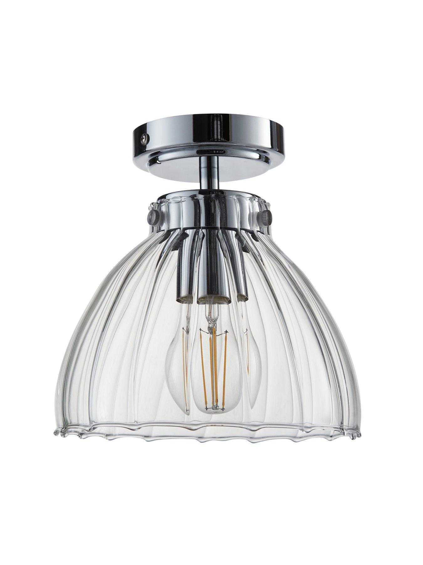 Image 4 of 4 of Very Home Lilleth Flush Ceiling Light