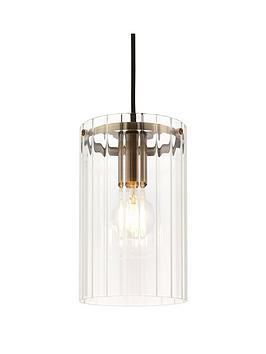 Product photograph of Very Home Stanton Pendant Light Fixture from very.co.uk