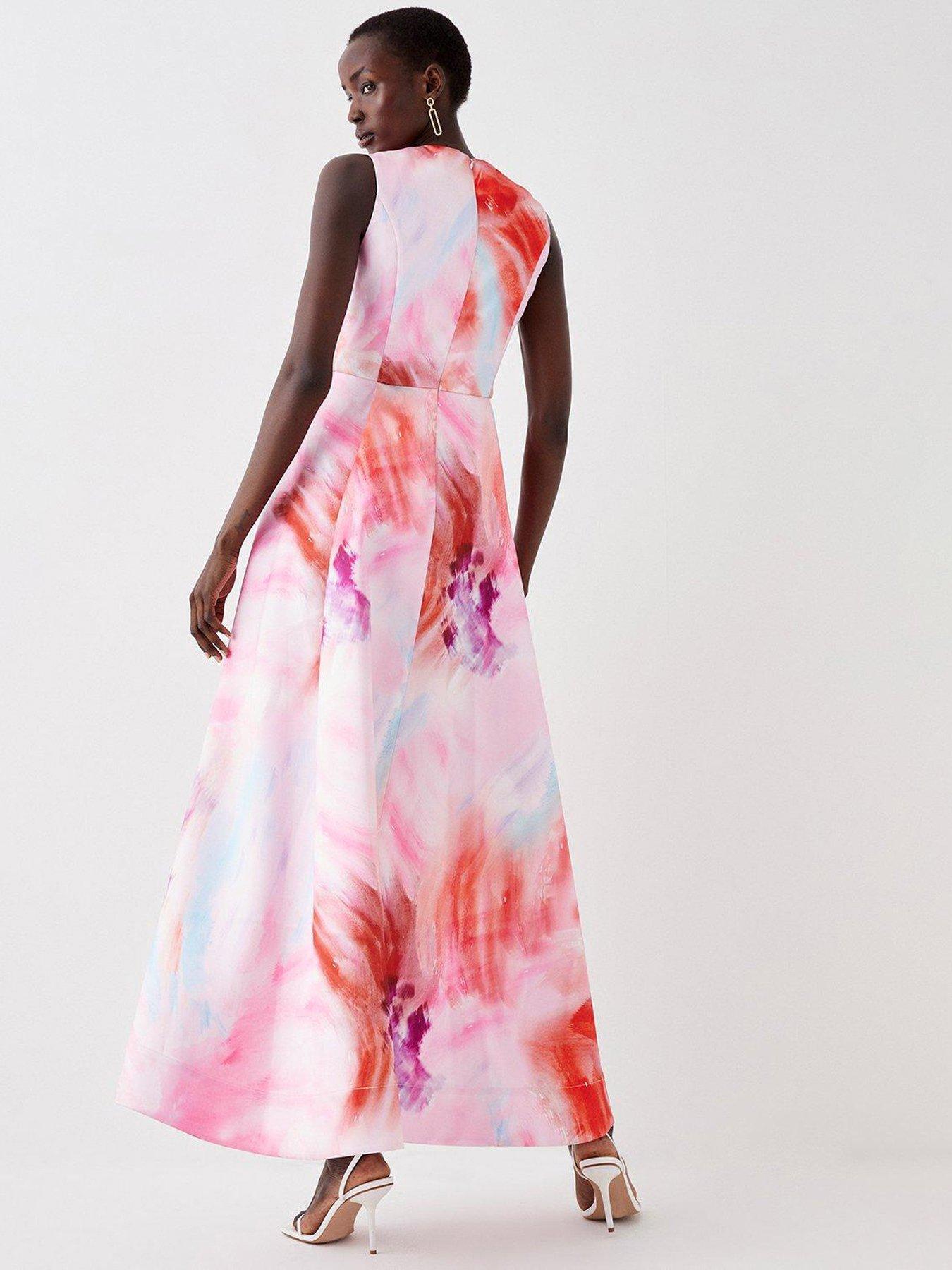 Coast pink floral dress best sale