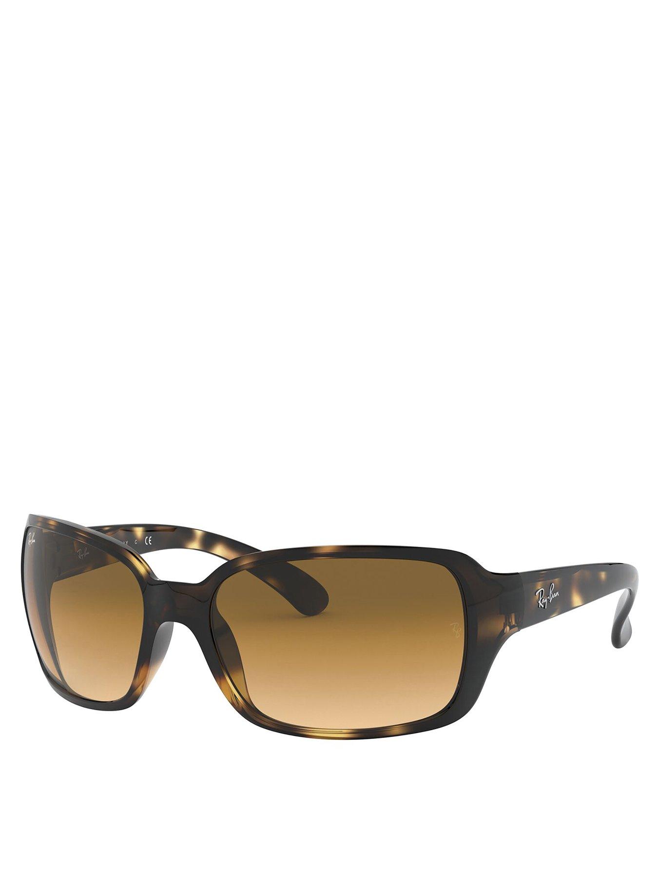Ray-Ban RB4068 Square Sunglasses - Brown
