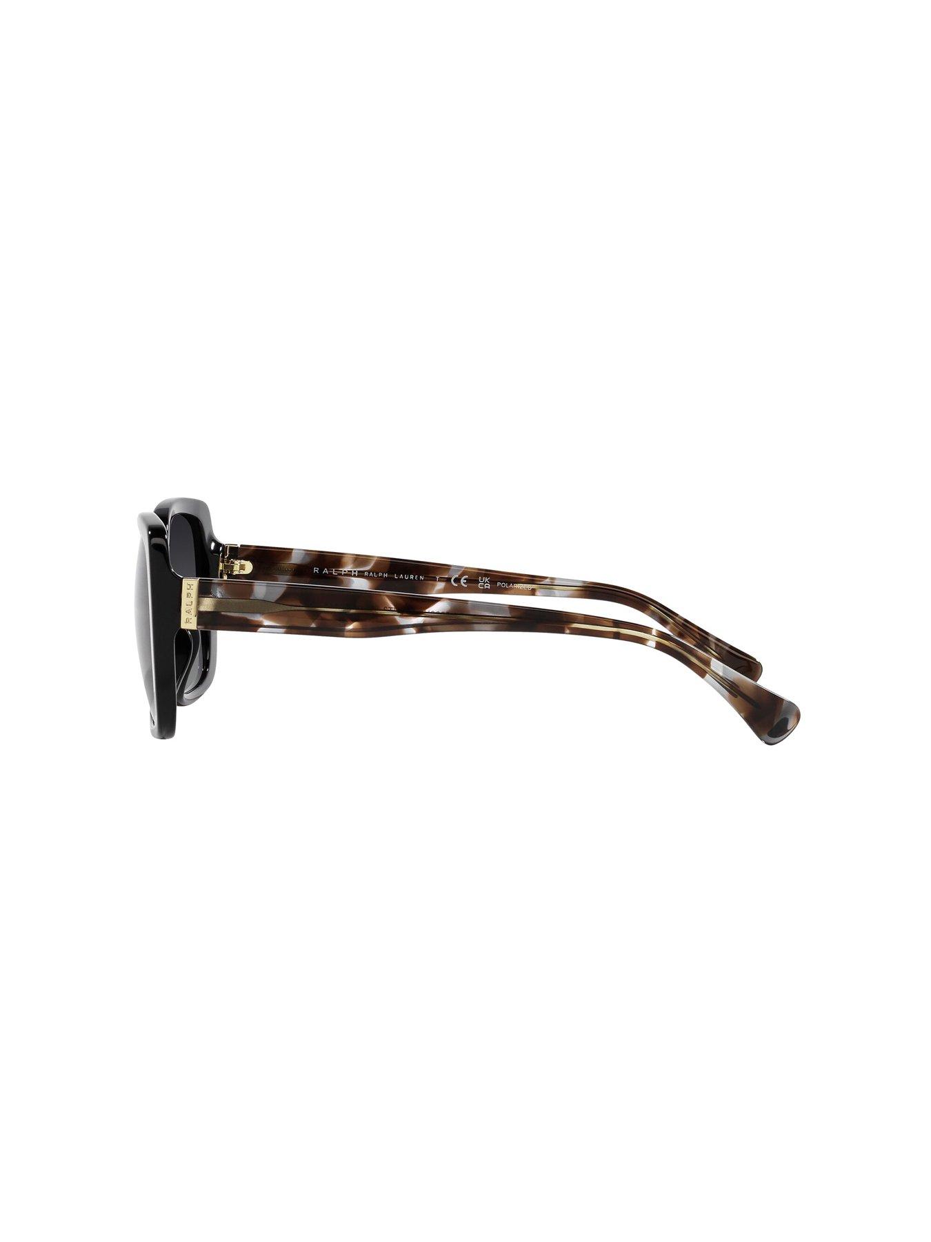 Image 2 of 4 of Ralph Rectangle Sunglasses - Black