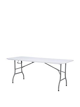 Product photograph of Streetwize Accessories 6ft Blow Moulded Table from very.co.uk
