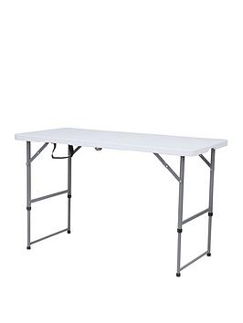 Product photograph of Streetwize Accessories 4ft Blow Moulded Table from very.co.uk