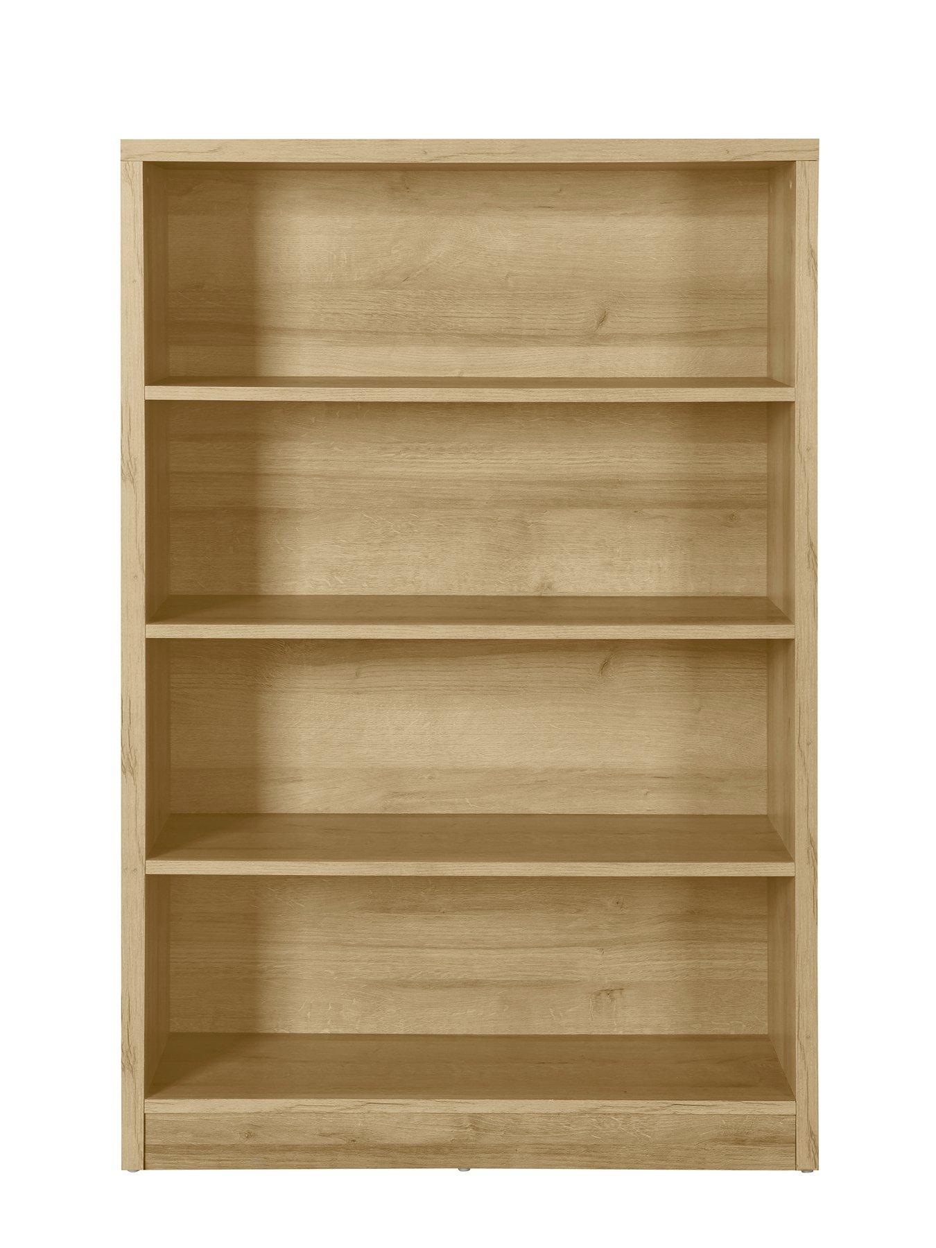 Image 6 of 7 of Very Home Metro 3 Piece Storage Bookcase Package - Oak&nbsp;- FSC&reg; Certified