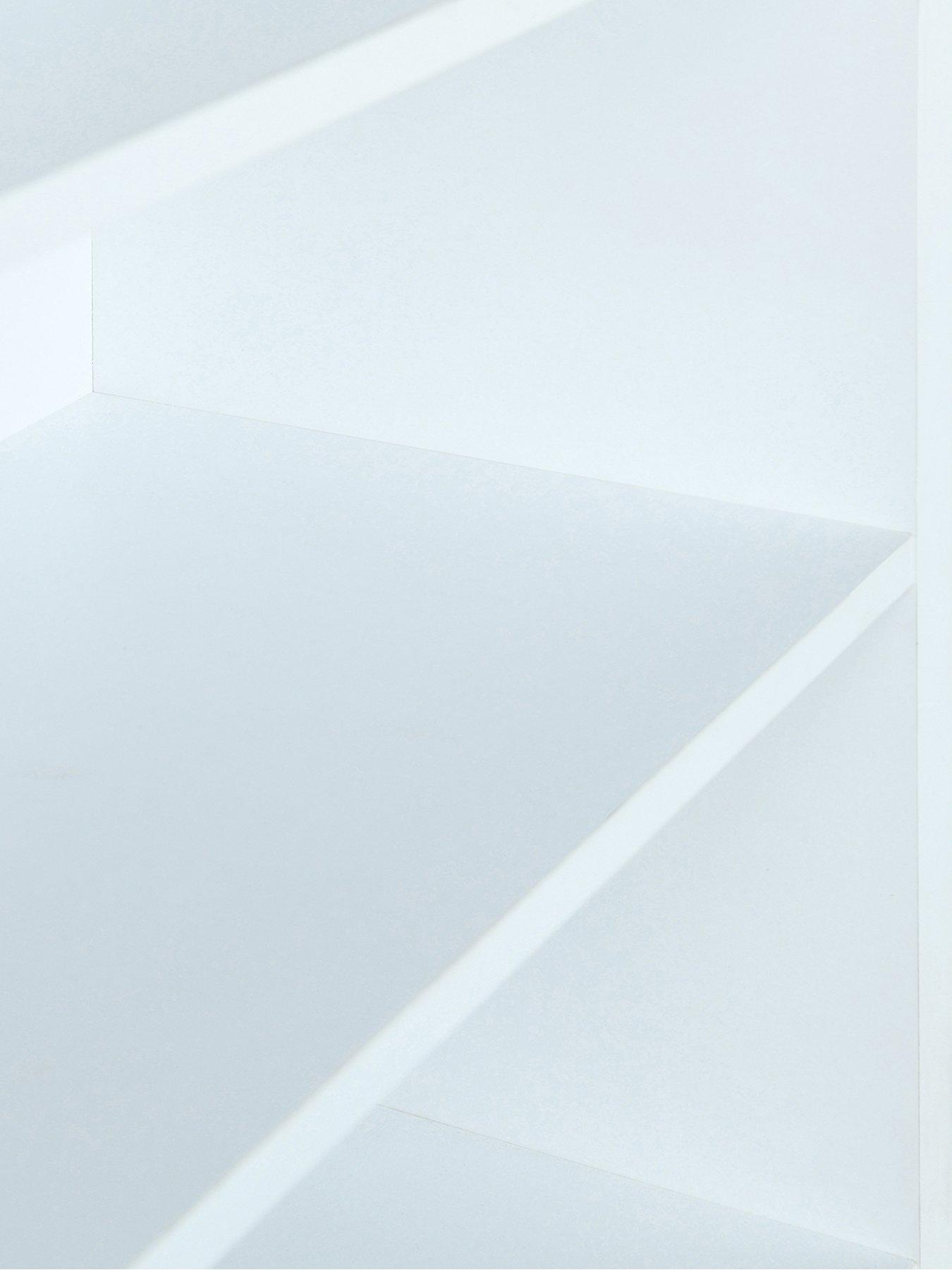 Image 5 of 6 of Very Home Metro Small Wide Bookcase - White - FSC&reg; Certified