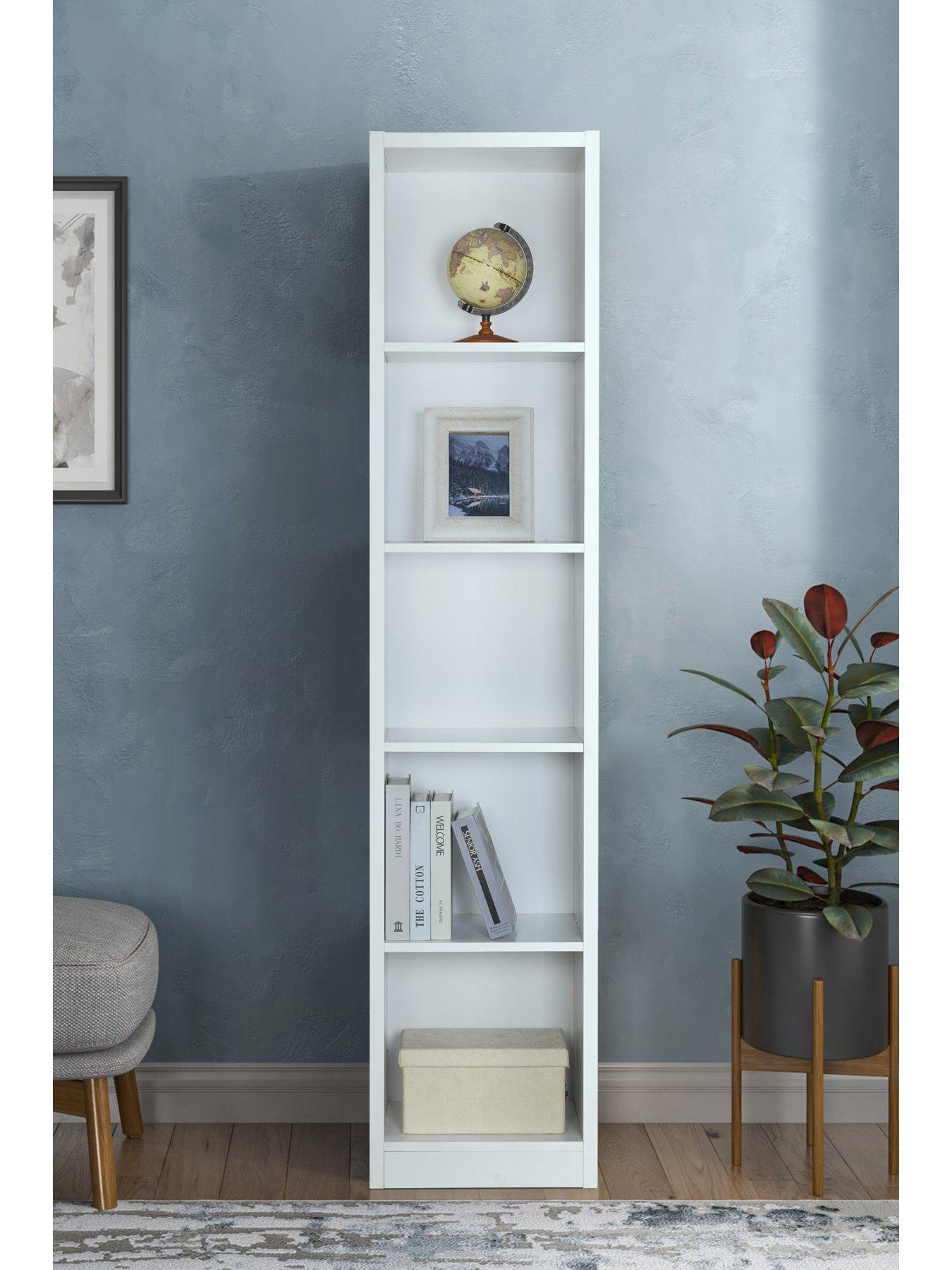 undefined Metro Tall Bookcase - White - FSC® Certified