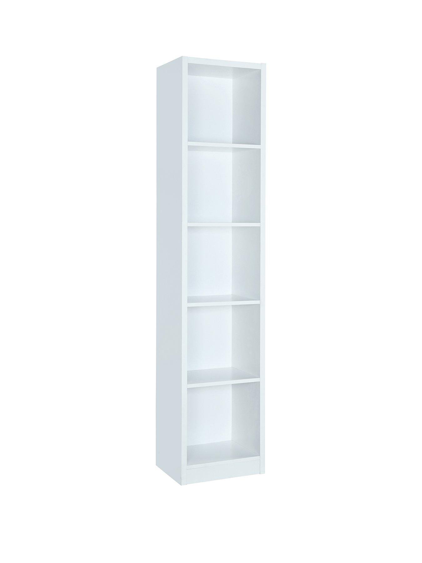 Image 3 of 6 of Very Home Metro Tall Bookcase - White -&nbsp;FSC&reg; Certified