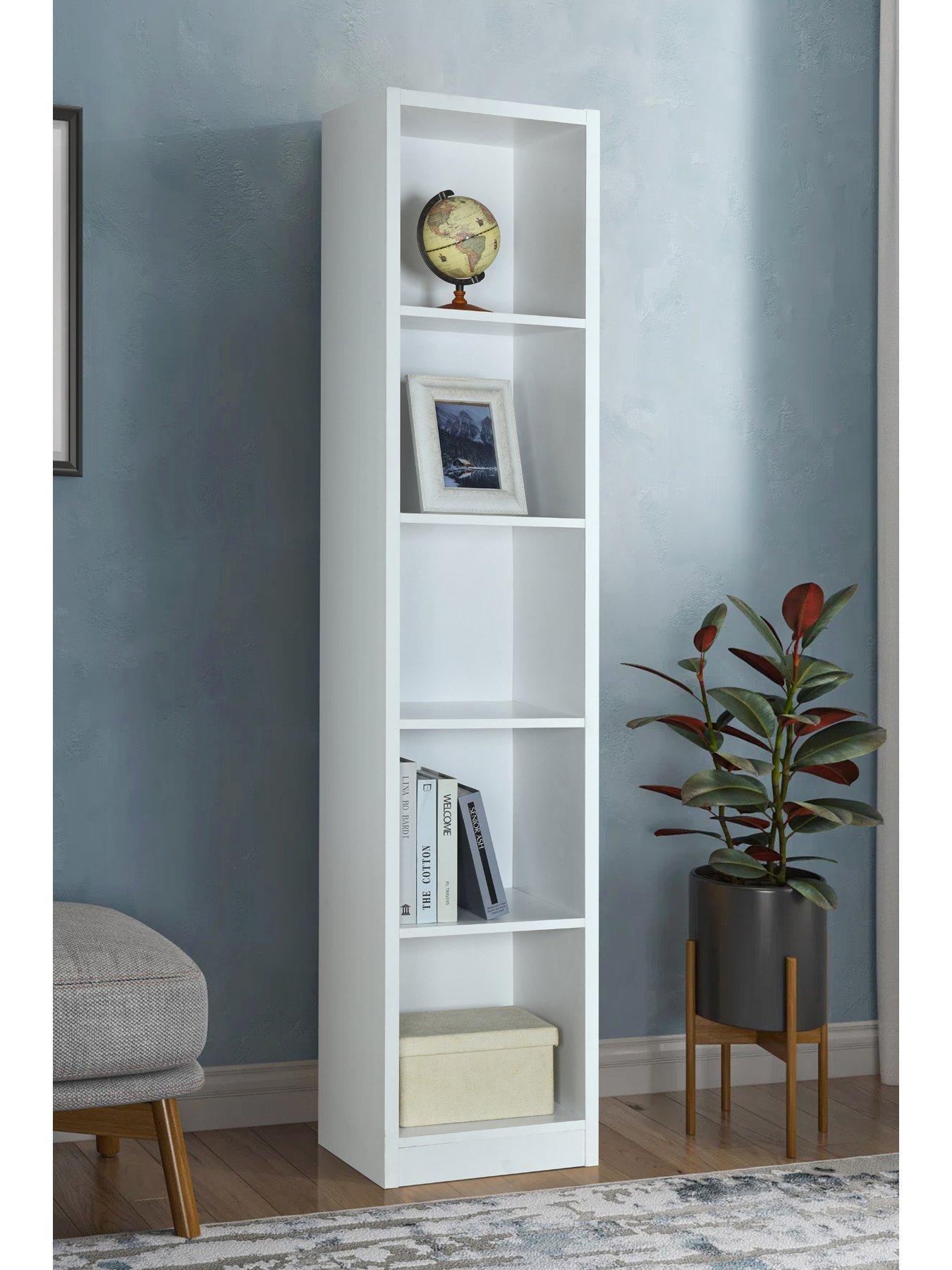 Image 5 of 6 of Very Home Metro Tall Bookcase - White -&nbsp;FSC&reg; Certified