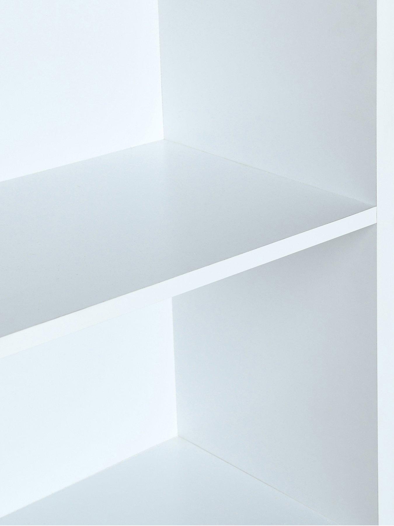 Image 5 of 6 of Very Home Metro Tall Wide Bookcase - White&nbsp;- FSC&reg; Certified