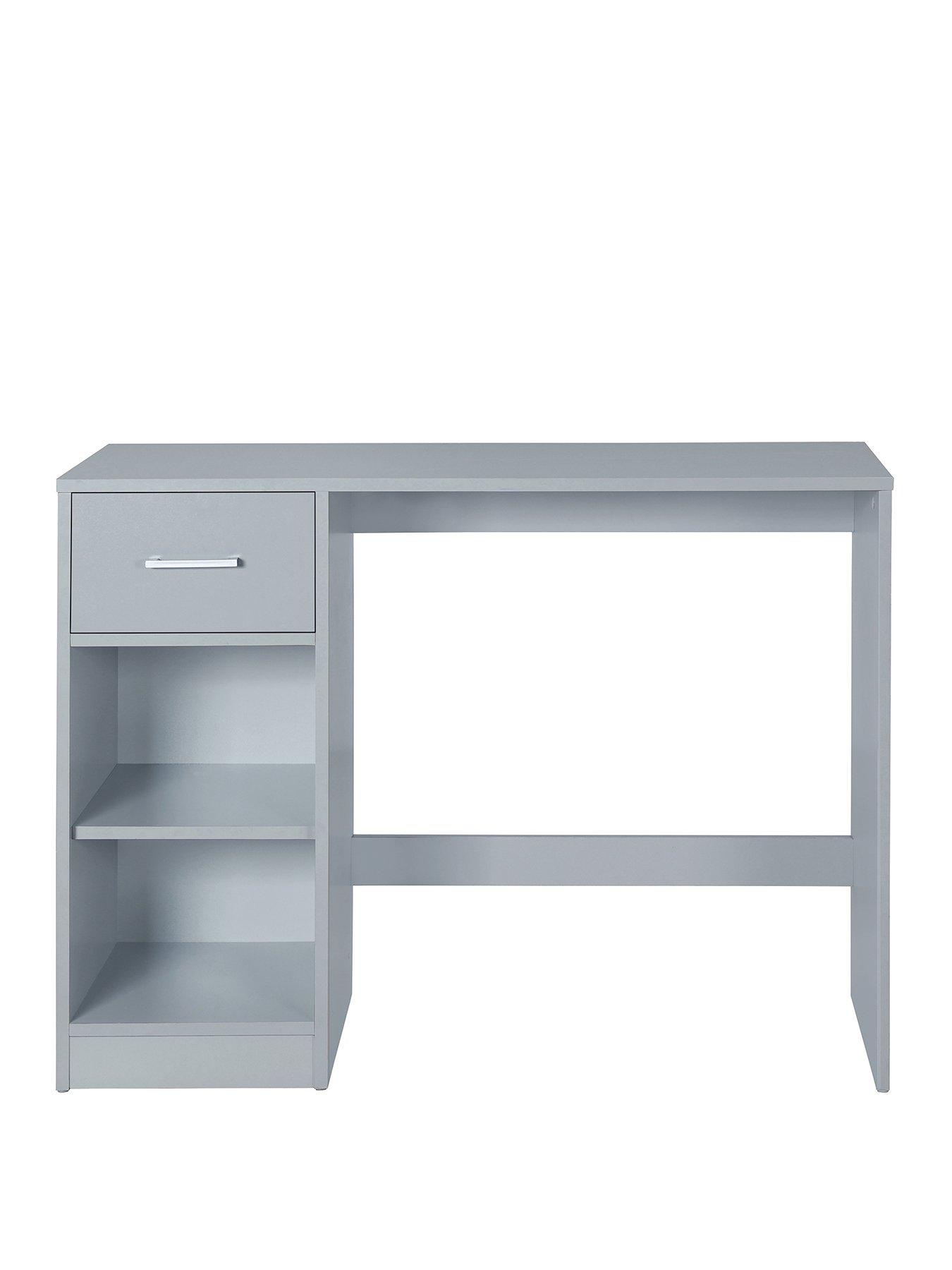 Metro desk store grey