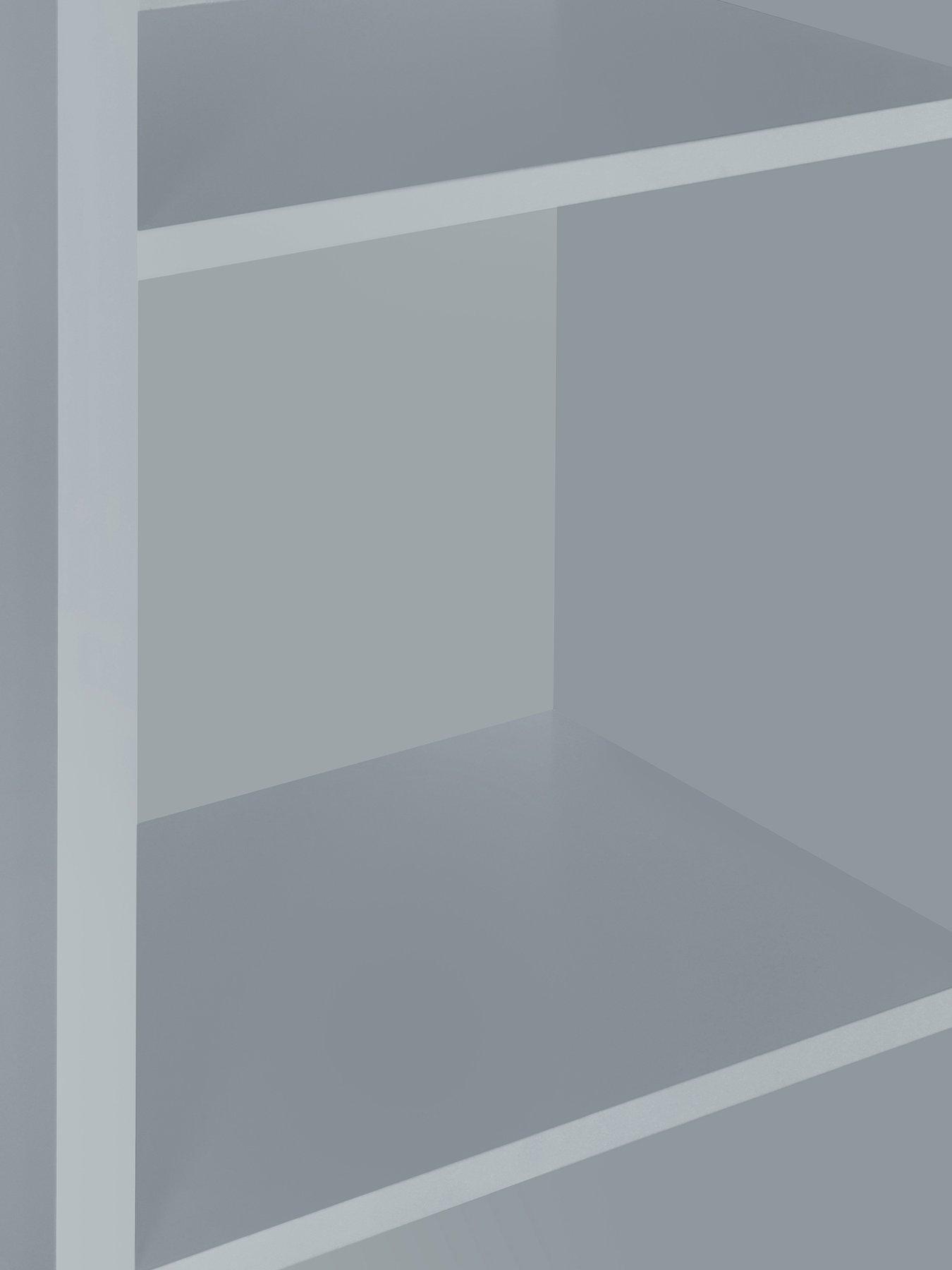 Image 5 of 6 of The Very Collection Metro Tall Bookcase - Grey - FSC&reg; Certified