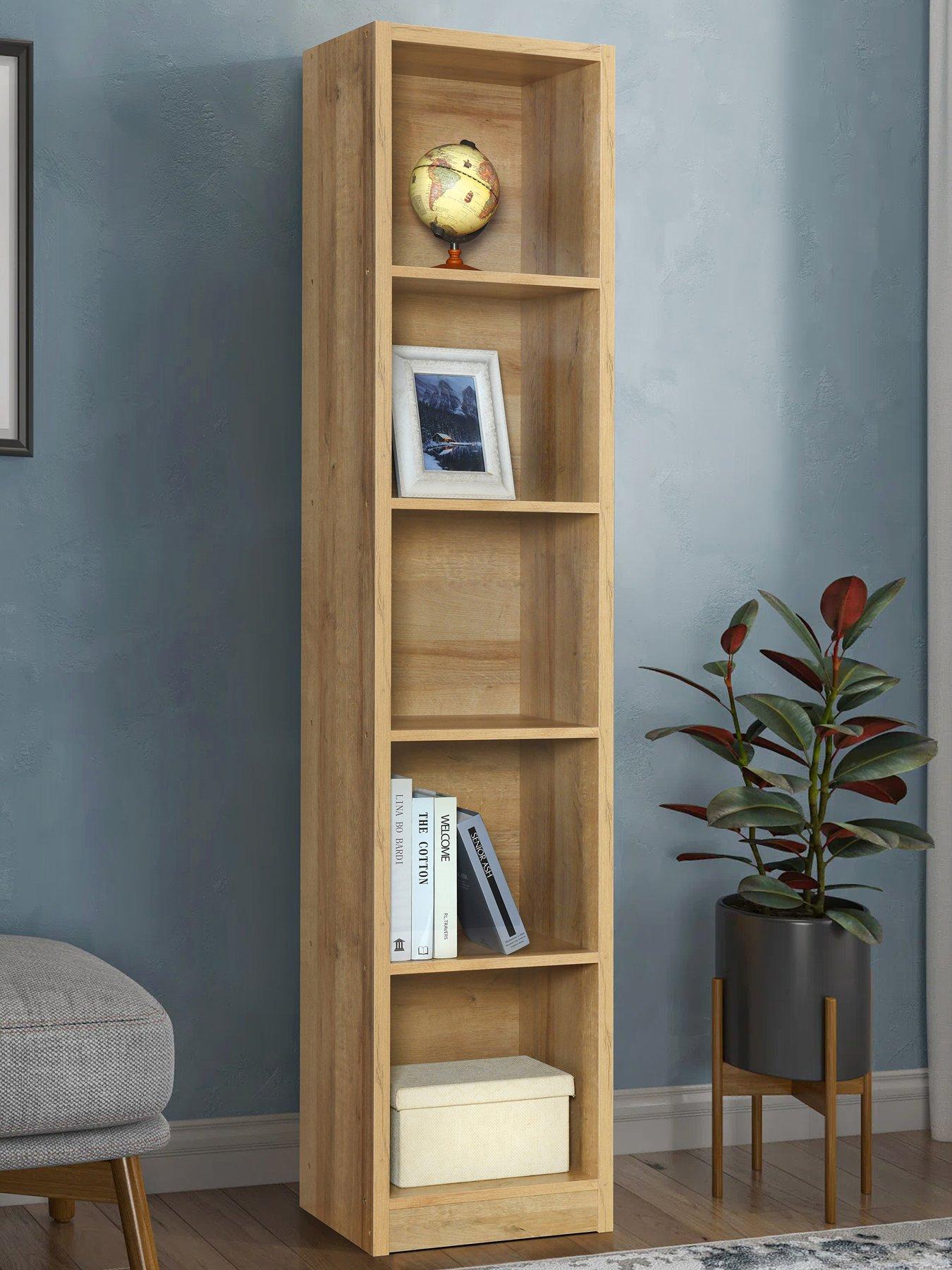 Image 4 of 6 of Very Home Metro Tall Bookcase - Oak - FSC&reg; Certified