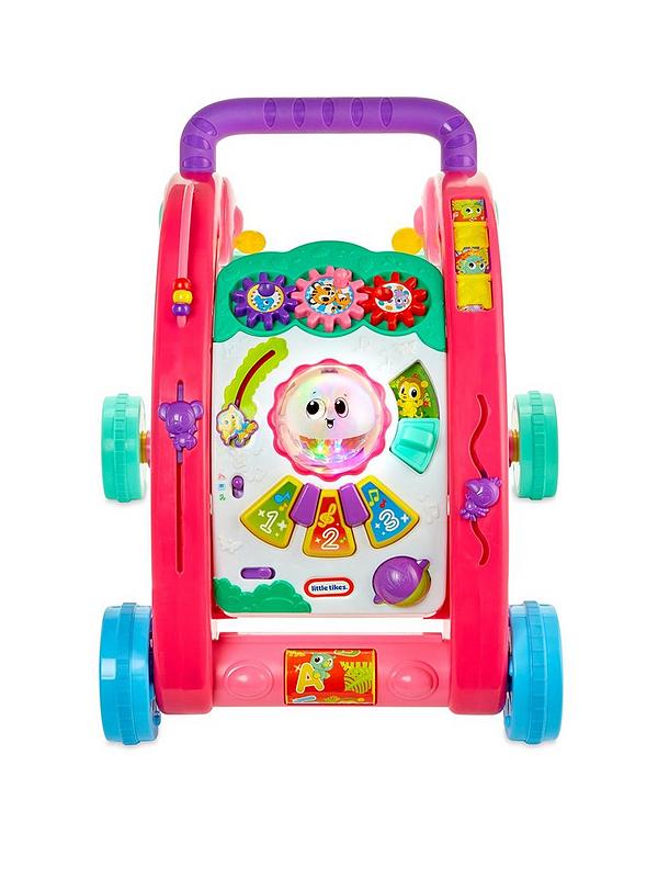 Image 2 of 7 of Little Tikes 3-in-1 Activity Walker (pink)