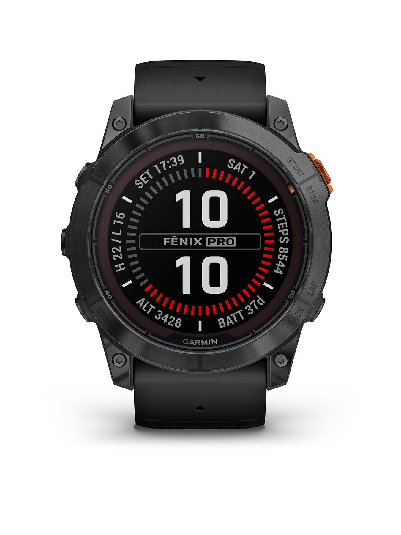 Garmin Fenix 7X Pro Solar Smartwatch - Slate Grey