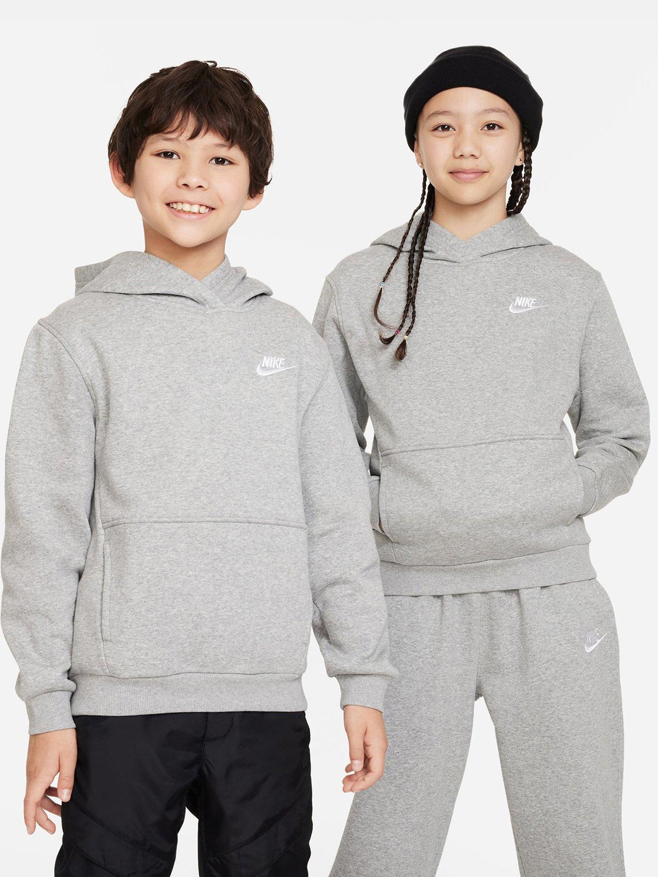 Nike hoodie with hot sale small logo