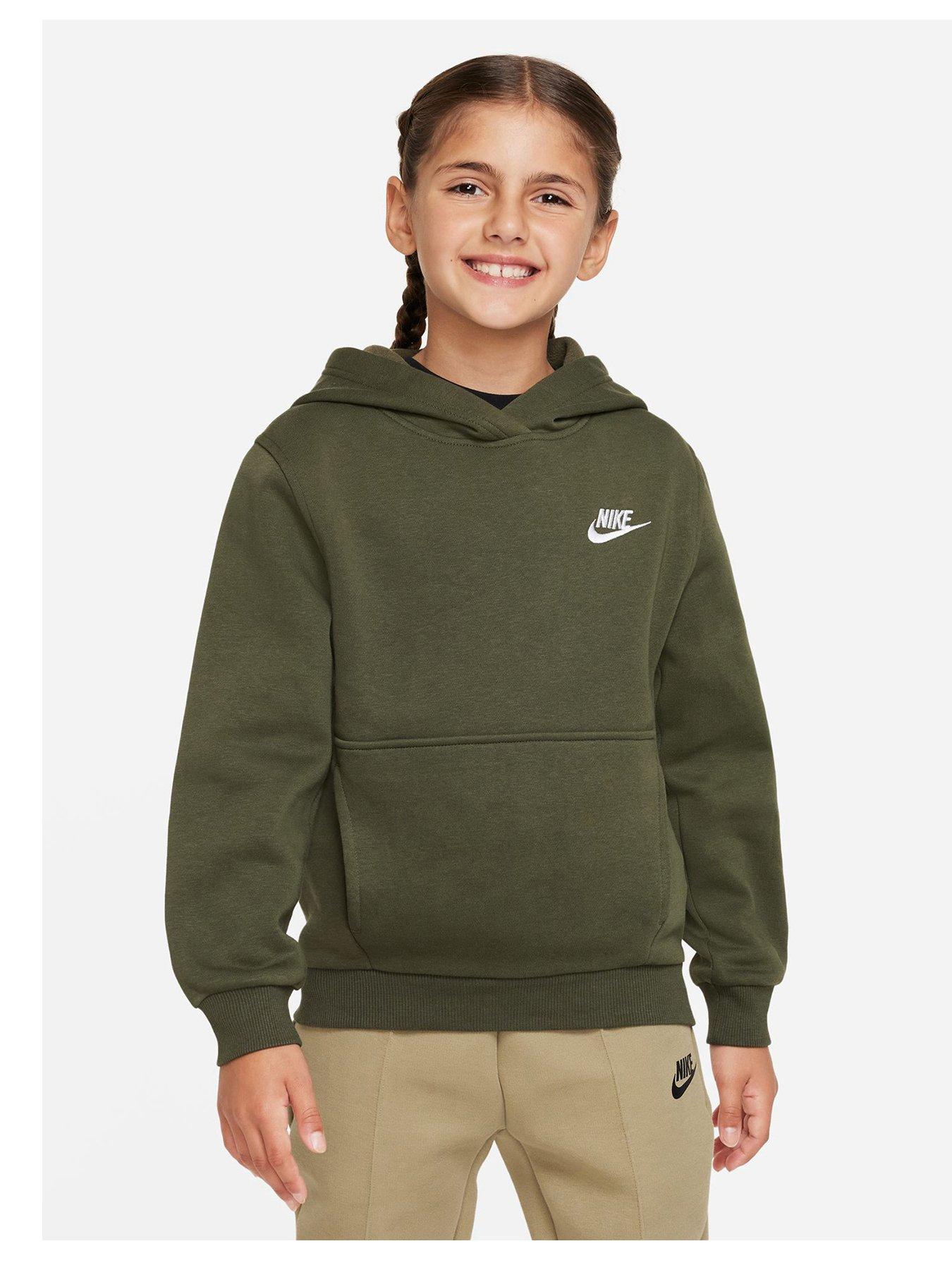 Nike small logo clearance hoodie