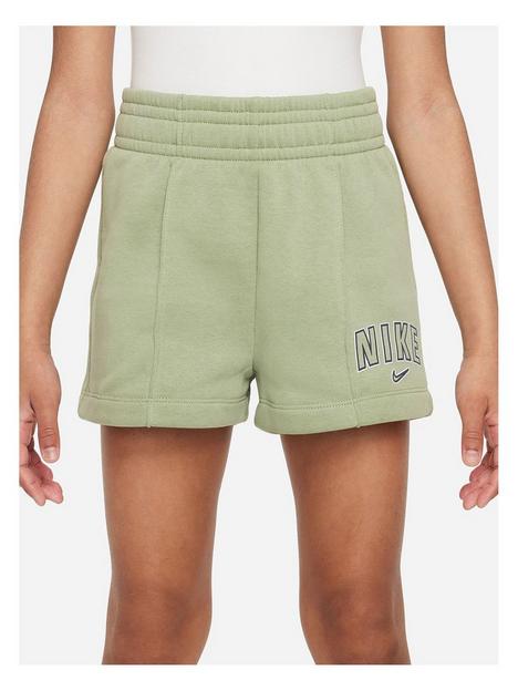 nike-older-girls-trend-shorts-green