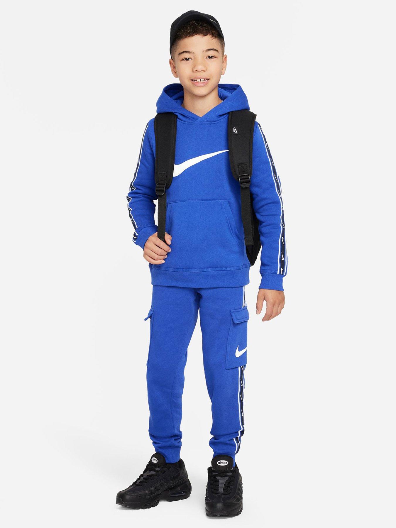 Nike Older Boys Repeat Cargo Pant - Blue | Very.co.uk