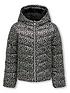  image of only-kids-girls-talia-leopard-quilted-jacket-night-sky